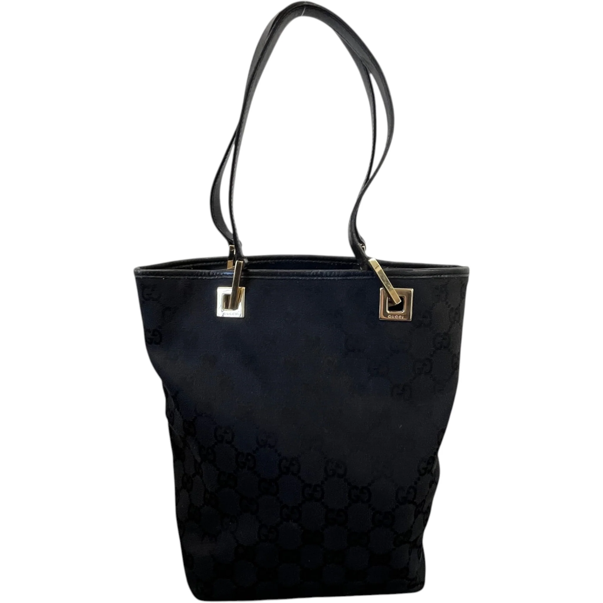 Women's Guccissima Small Tote Bag Black - Image 3