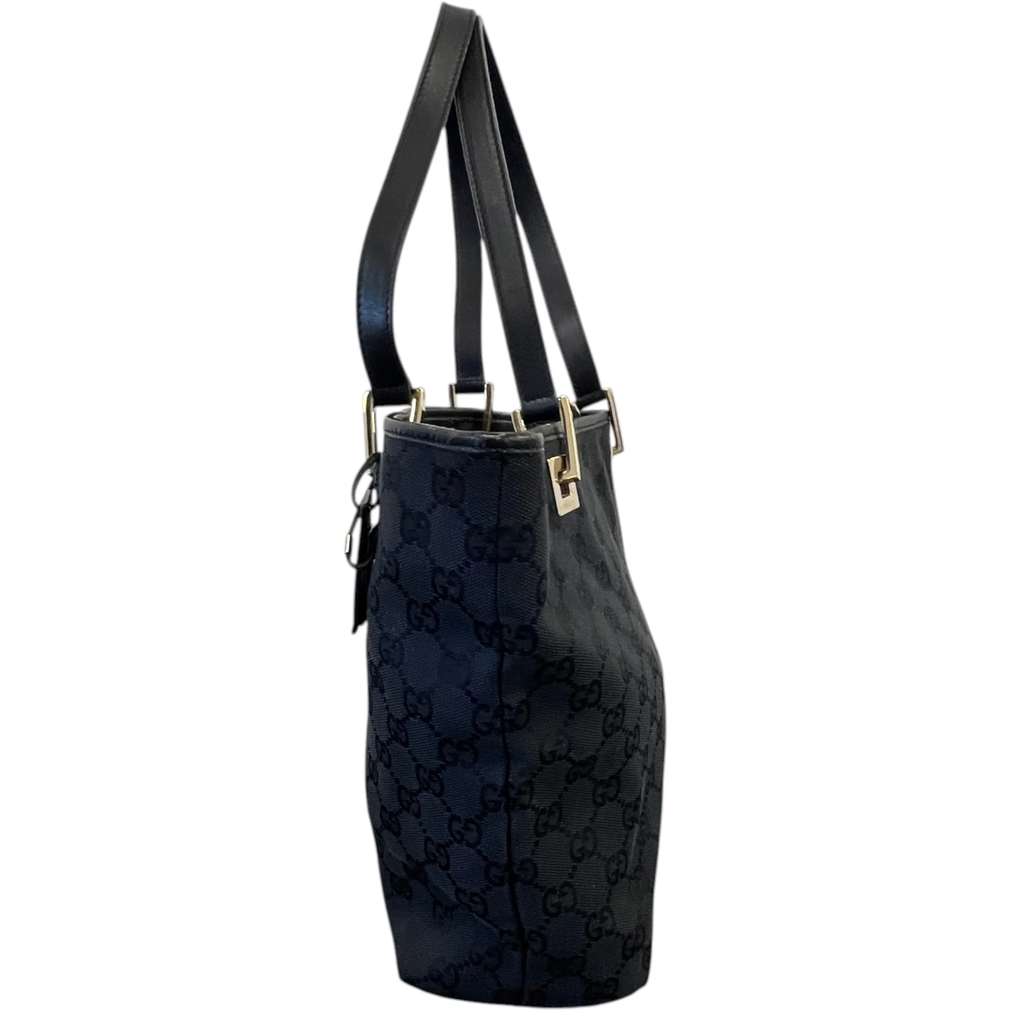 Women's Guccissima Small Tote Bag Black - Image 6