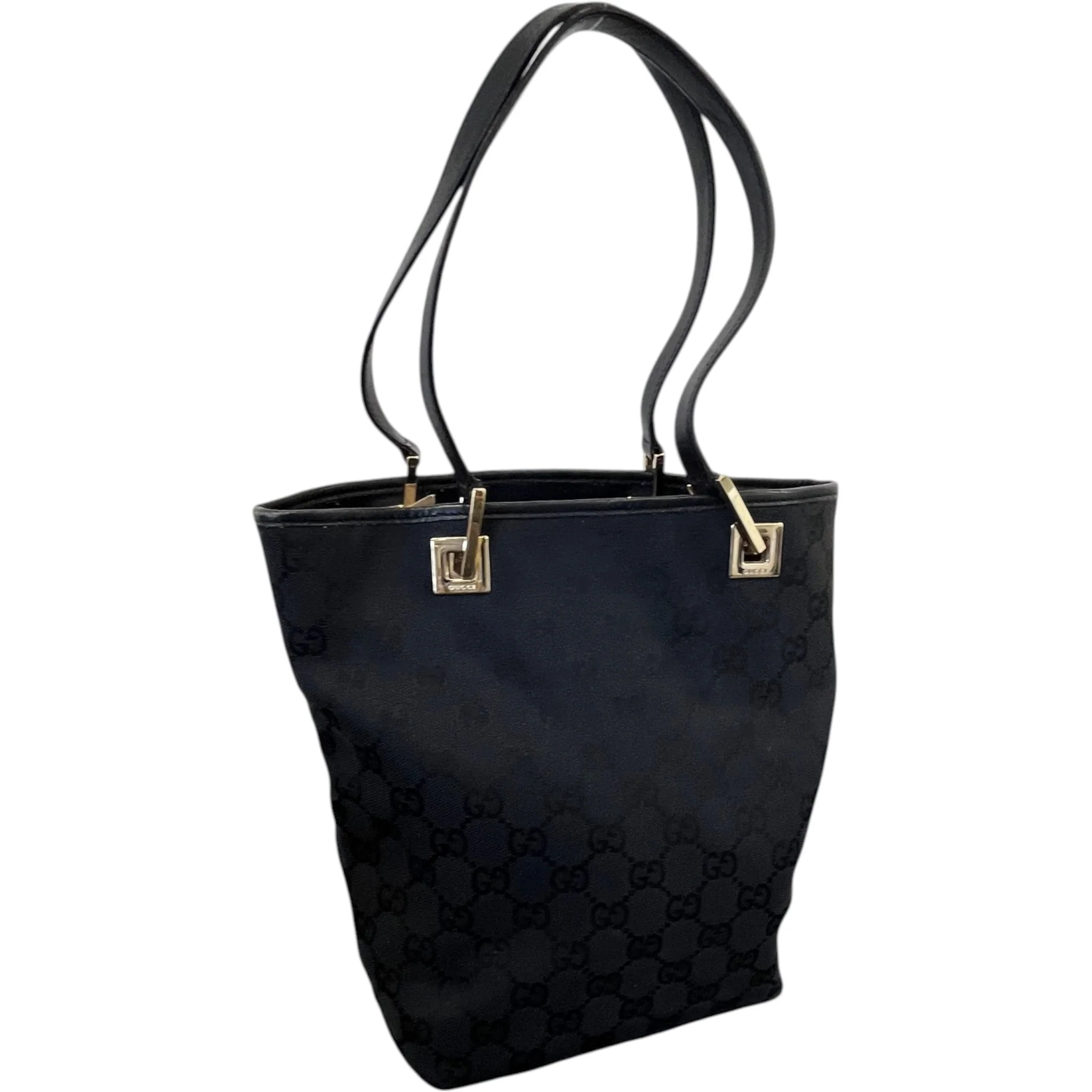 Women's Guccissima Small Tote Bag Black - Image 9