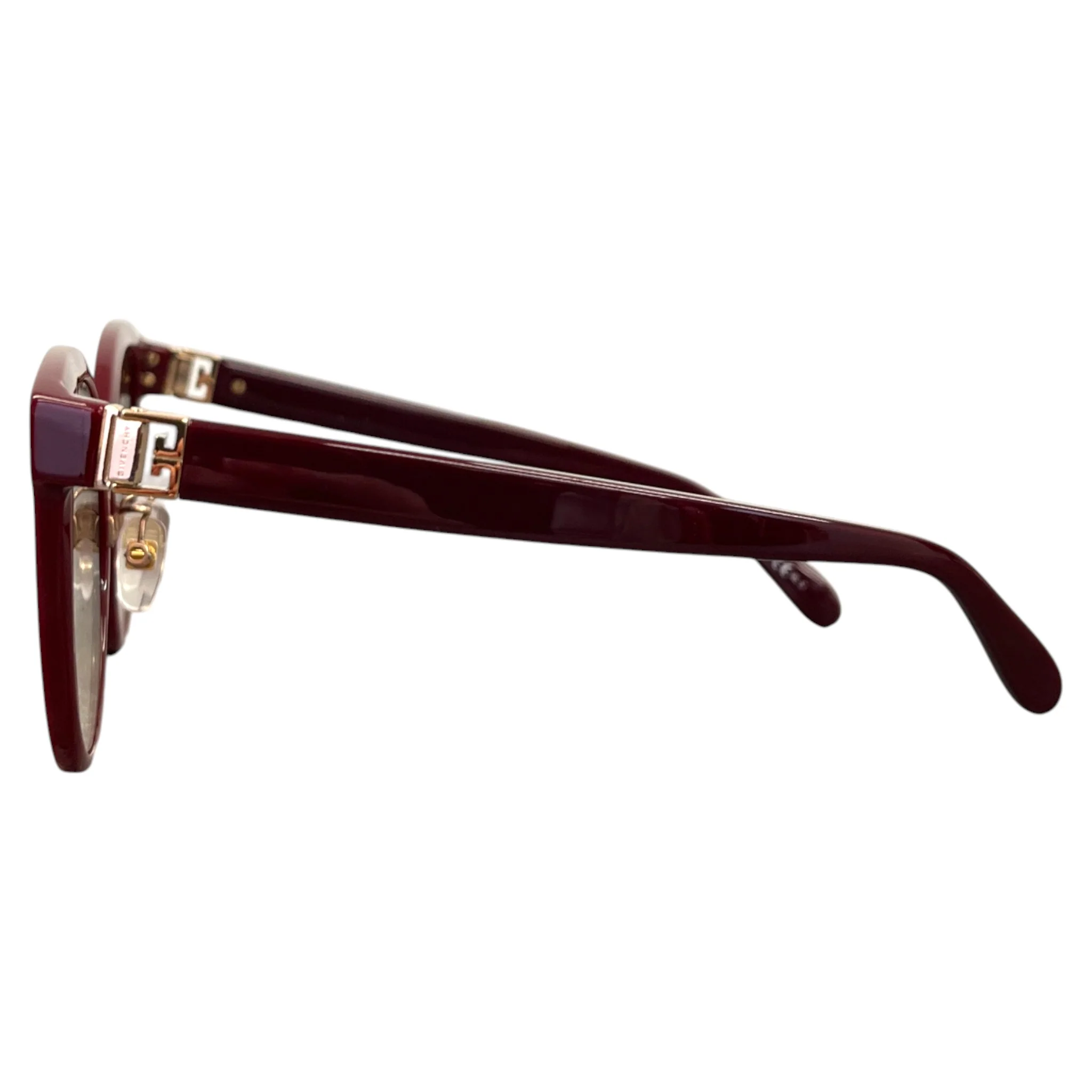Women's Gv 7151/F/S Sunglasses Burgundy - Image 4