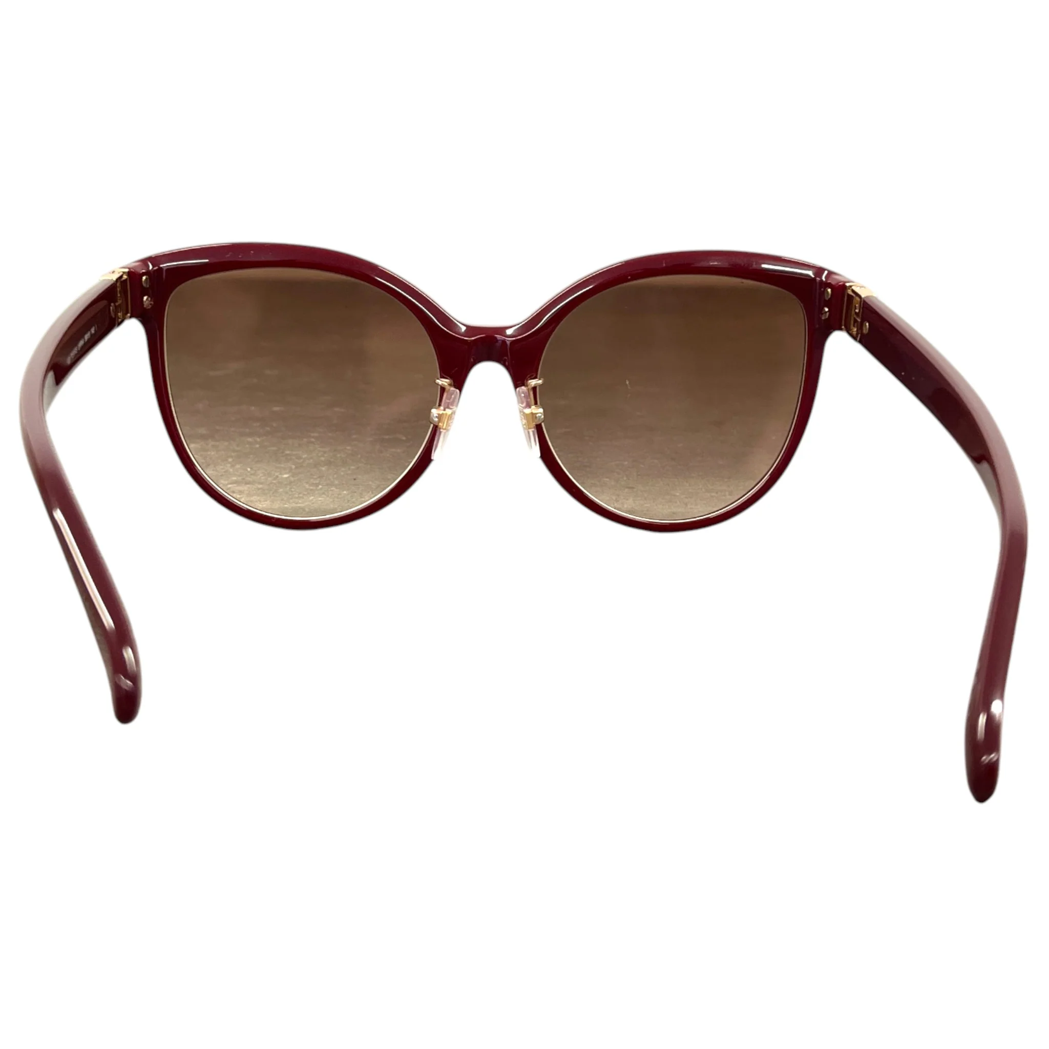 Women's Gv 7151/F/S Sunglasses Burgundy - Image 5