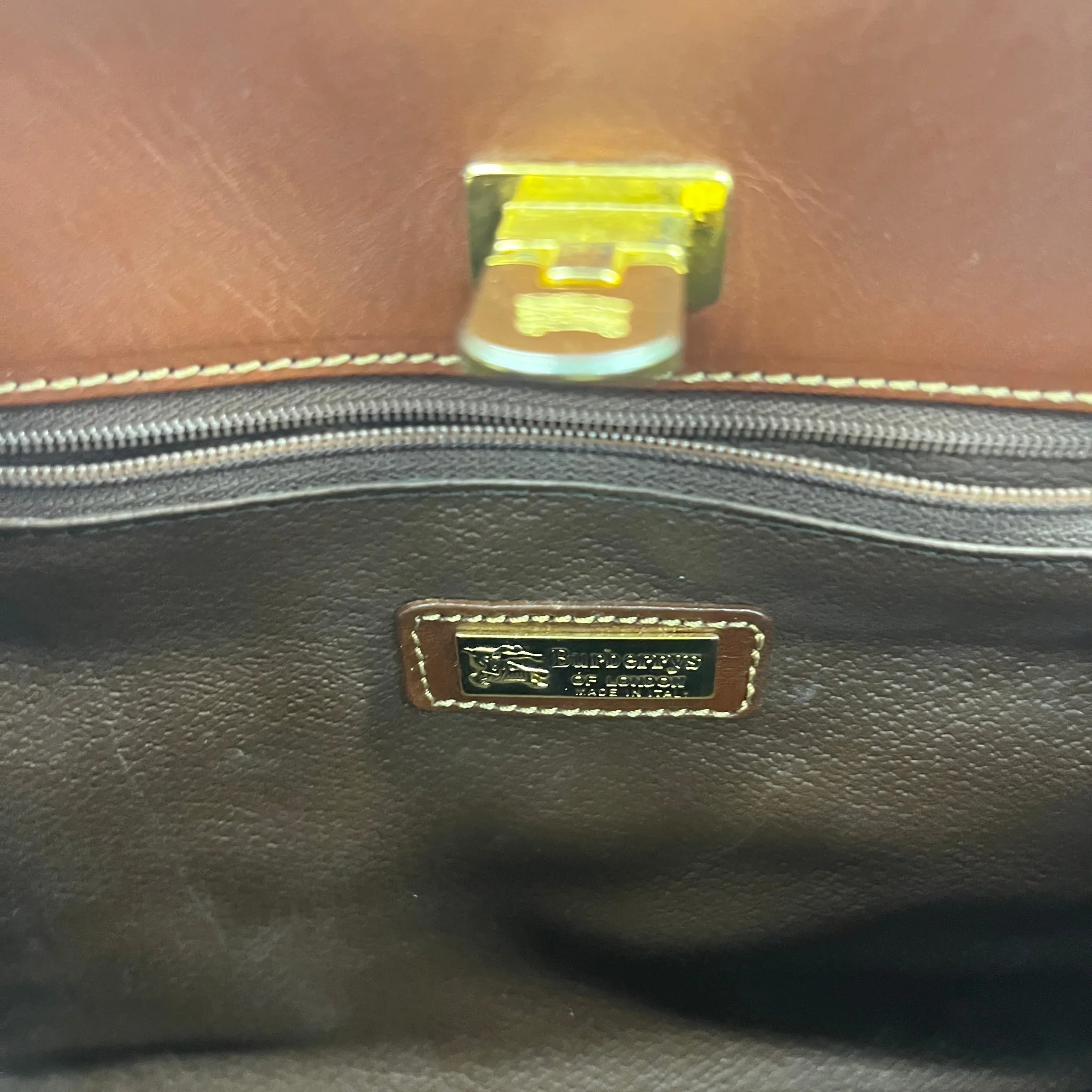Women's Haymarket Check Handbag Beige - Image 11