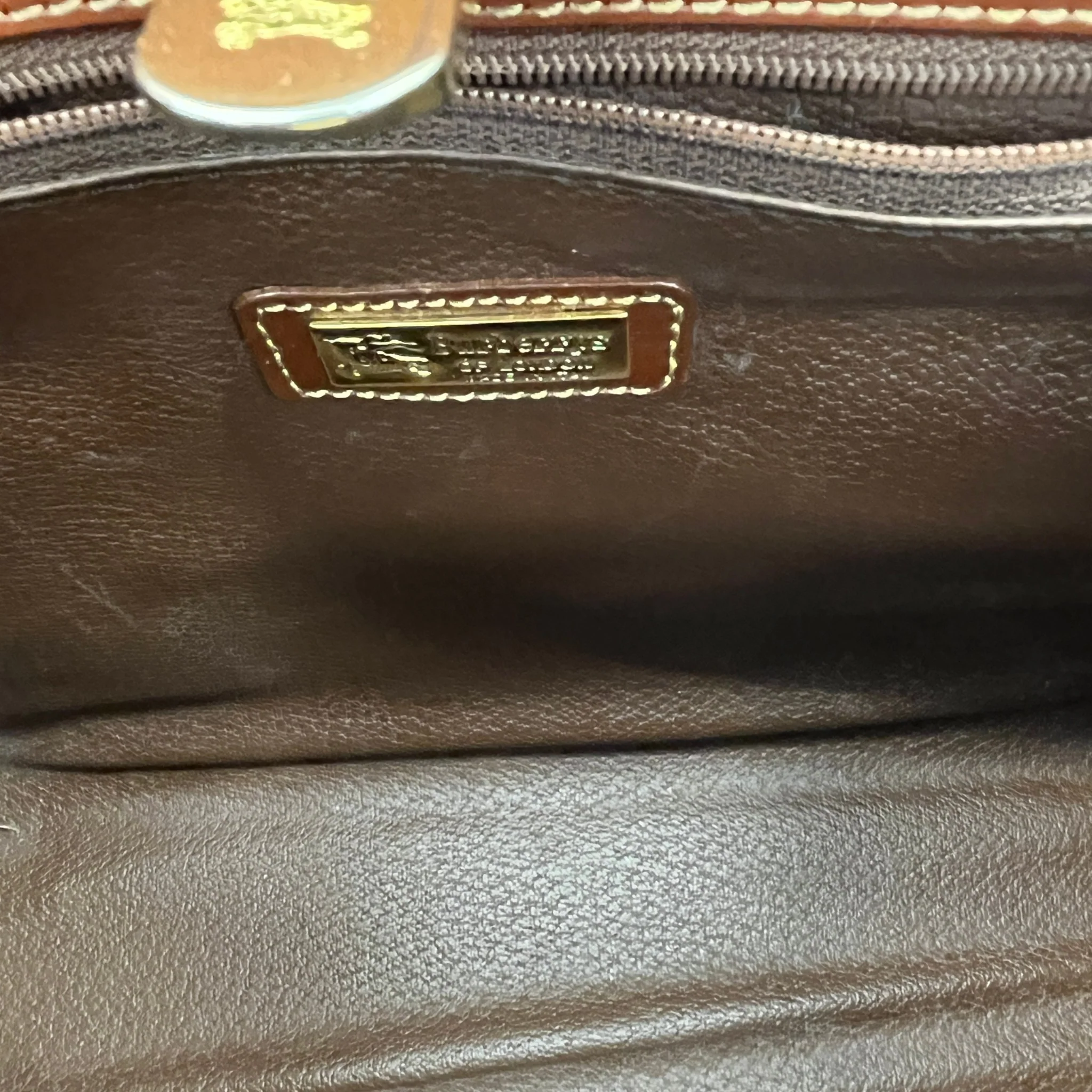 Women's Haymarket Check Handbag Beige - Image 12