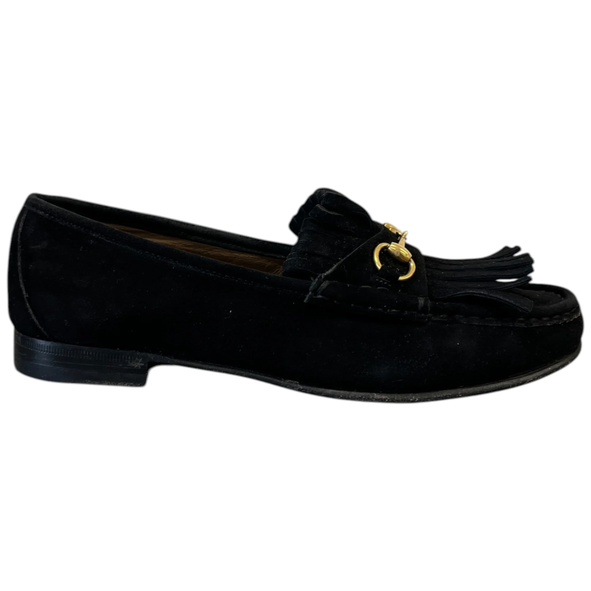 Women's Horsebit Loafers Black Size EU 38 / UK 5