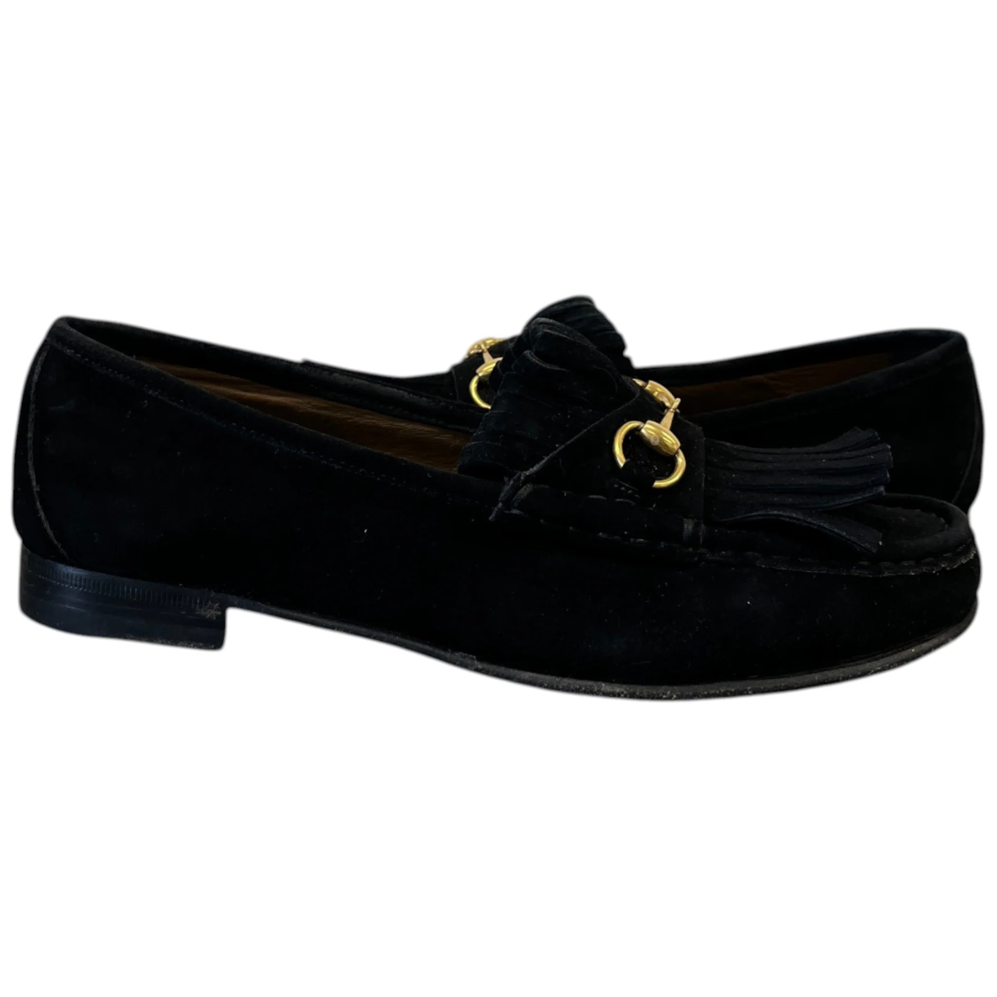 Women's Horsebit Loafers Black Size EU 38 / UK 5 - Image 3
