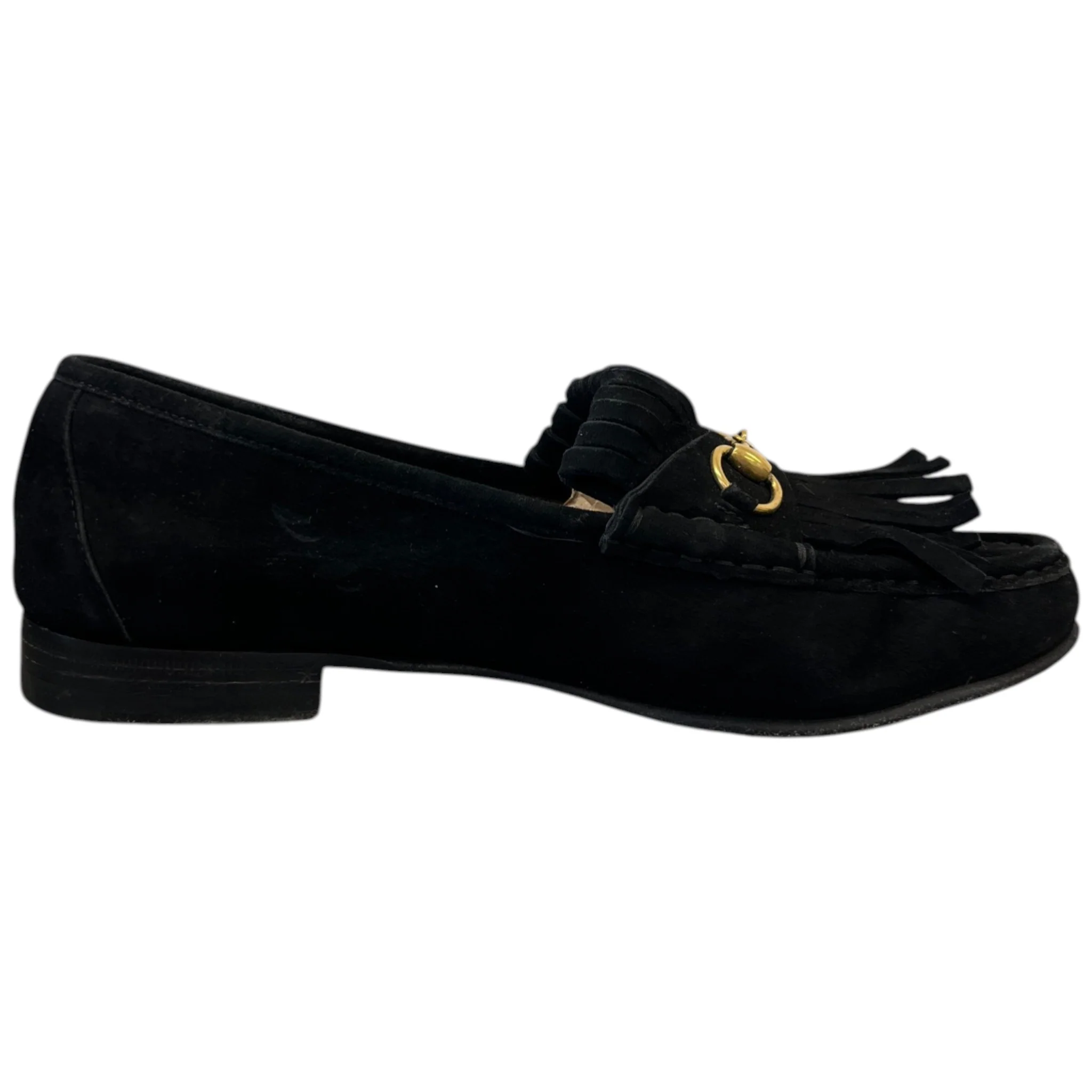 Women's Horsebit Loafers Black Size EU 38 / UK 5 - Image 4