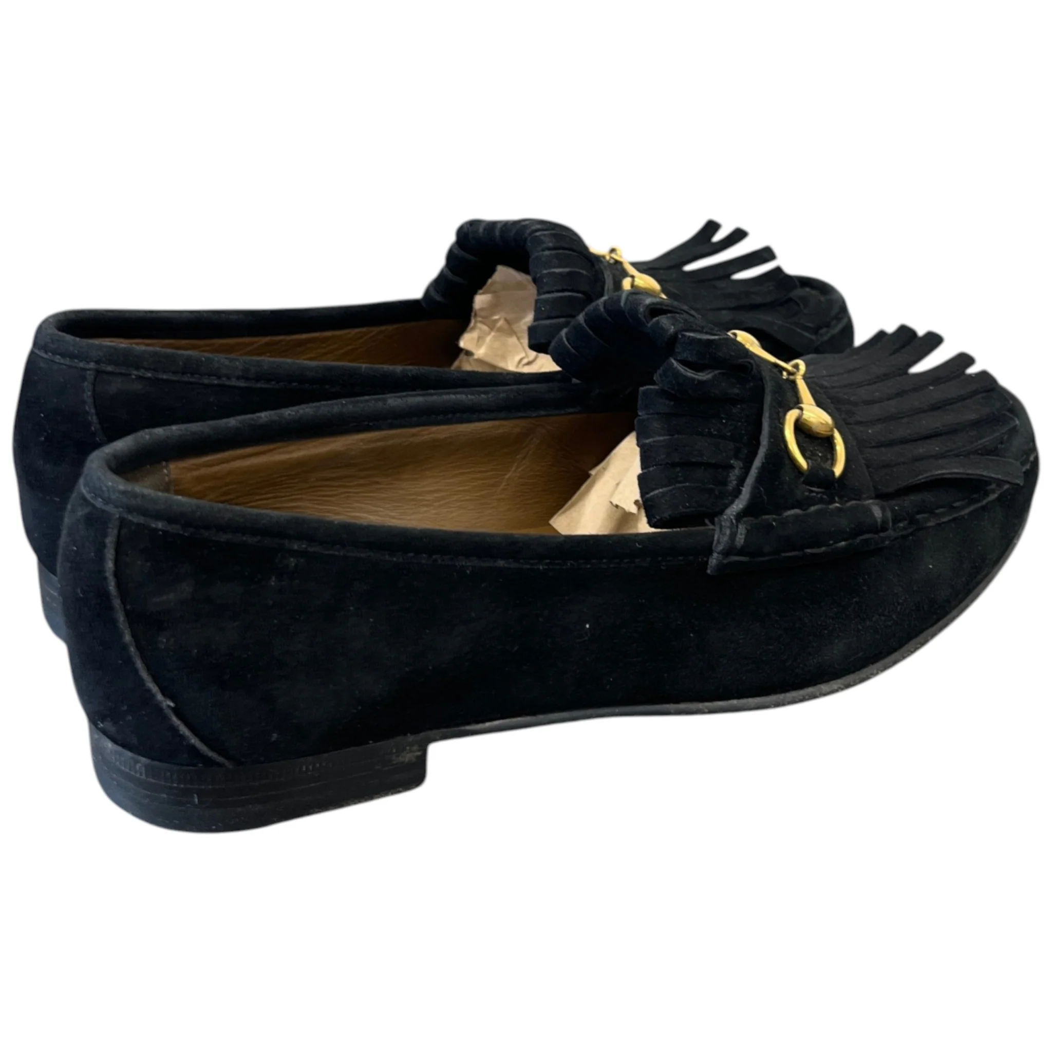 Women's Horsebit Loafers Black Size EU 38 / UK 5 - Image 8