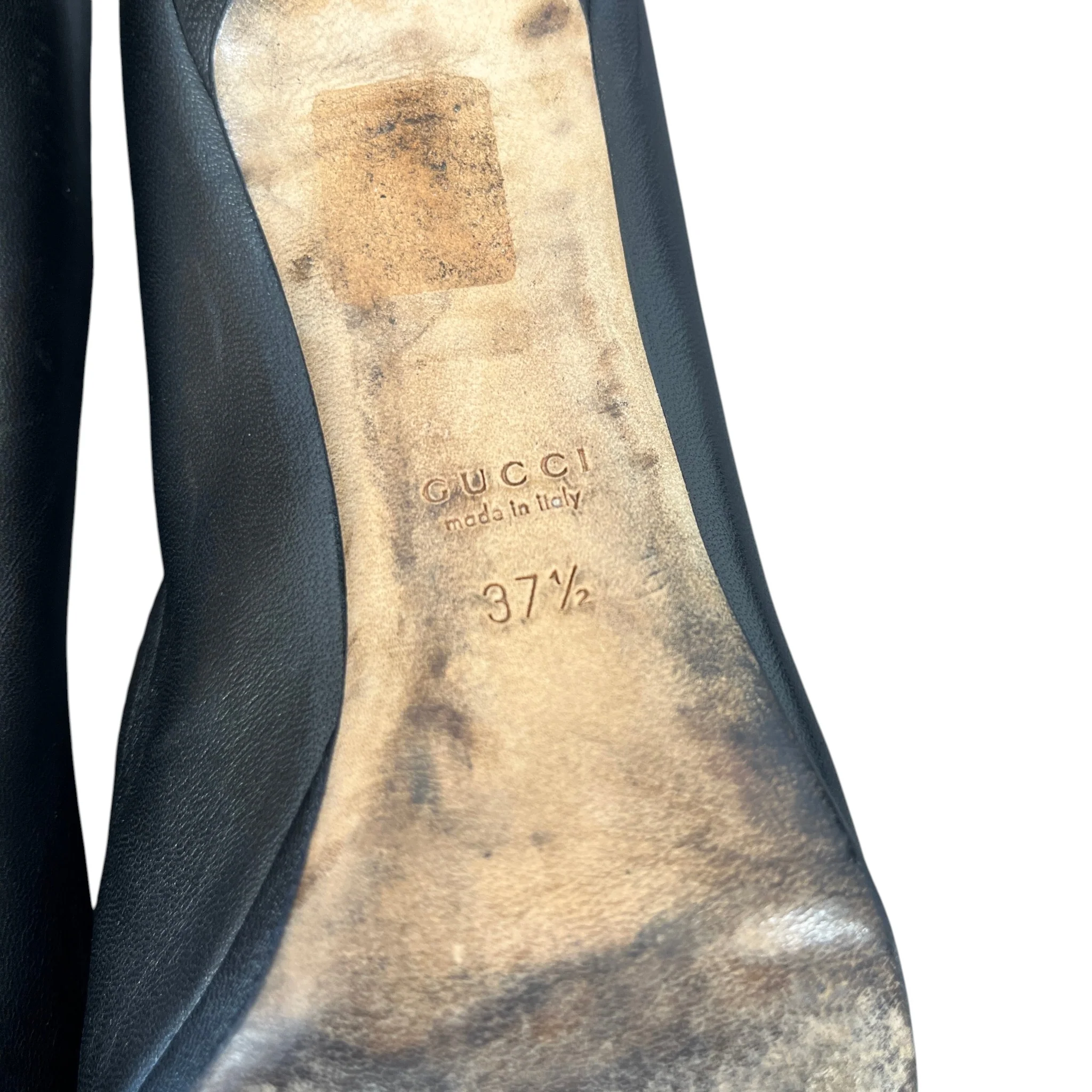 Women's Horsebit Pumbs Heels Black Size EU 37.5 / UK 4.5 - Image 16
