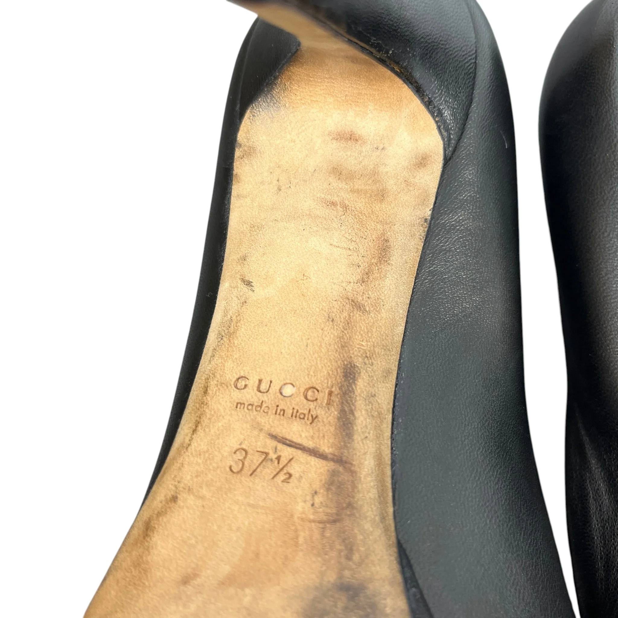 Women's Horsebit Pumbs Heels Black Size EU 37.5 / UK 4.5 - Image 17