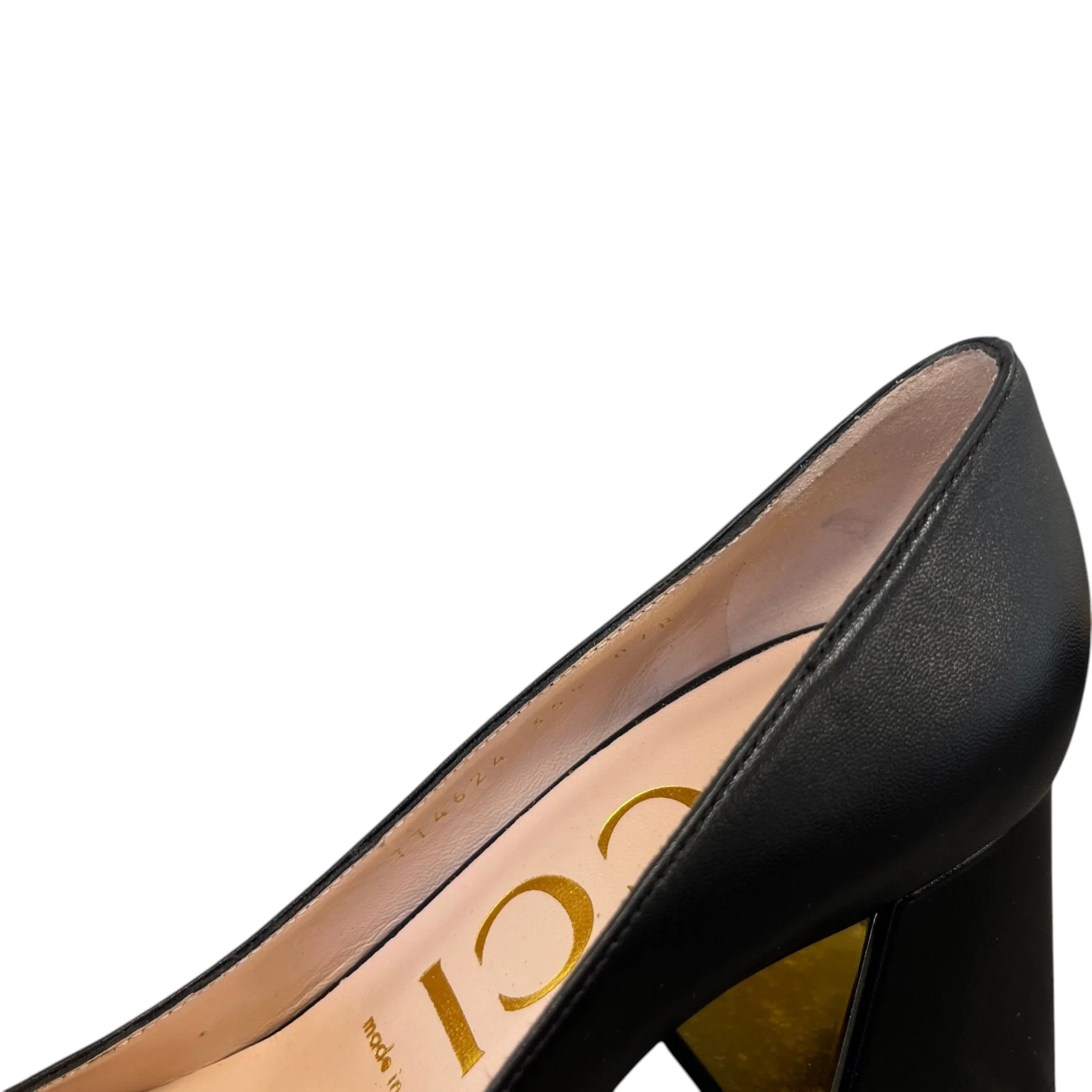 Women's Horsebit Pumps Heels Black Size EU 35.5 / UK 2.5 - Image 11