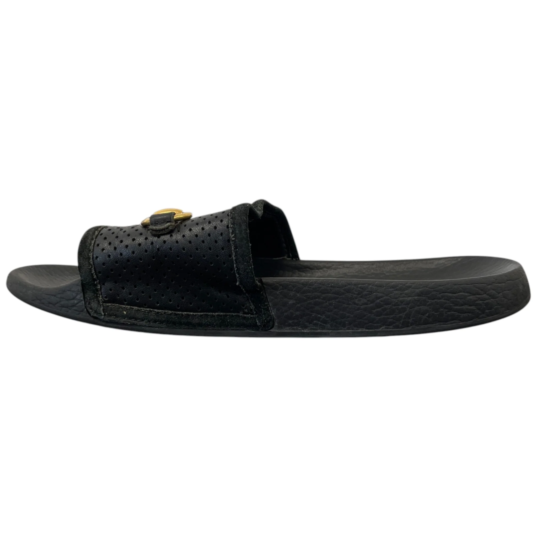 Women's Horsebit Slides Black Size EU 37 / UK 4 - Image 2