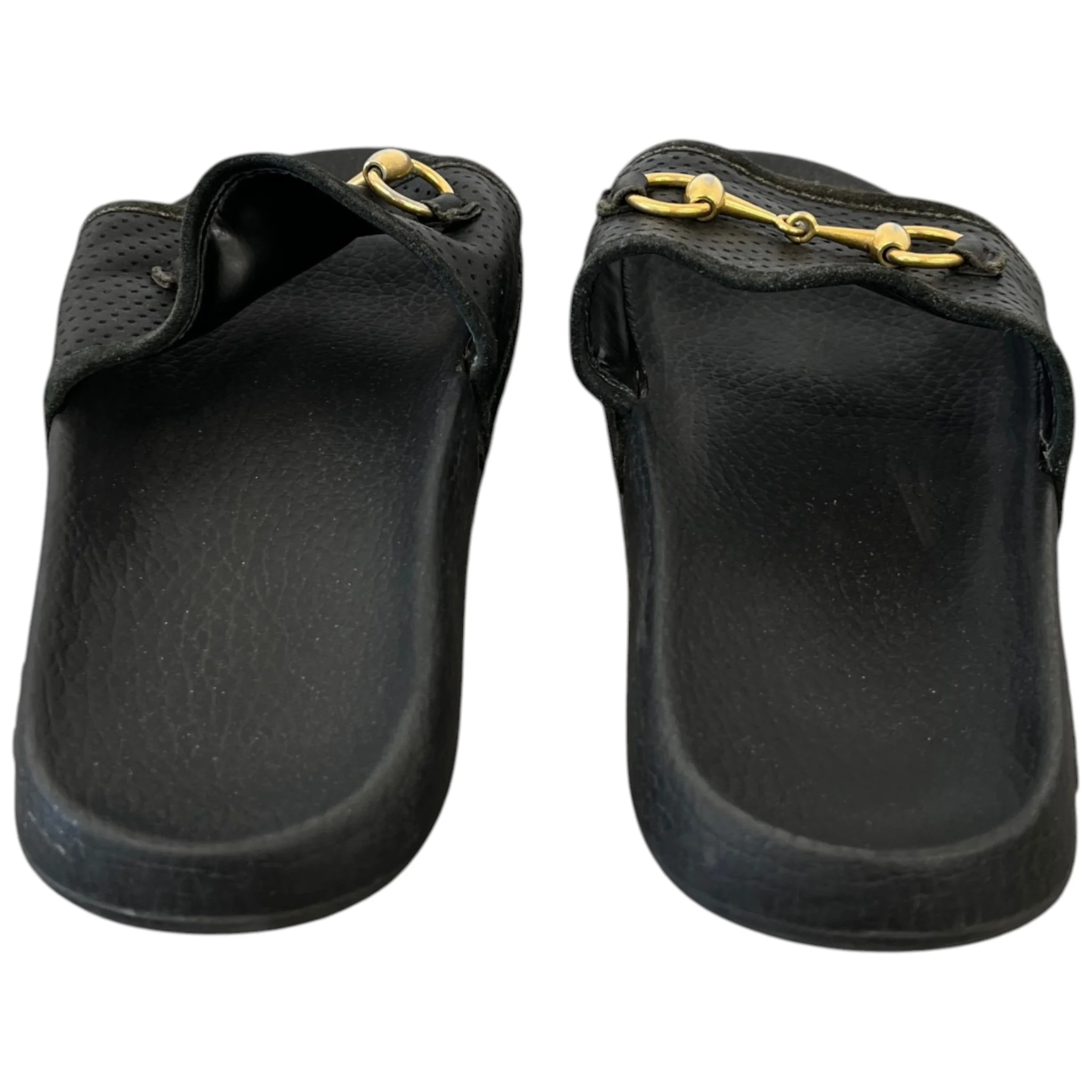 Women's Horsebit Slides Black Size EU 37 / UK 4 - Image 7