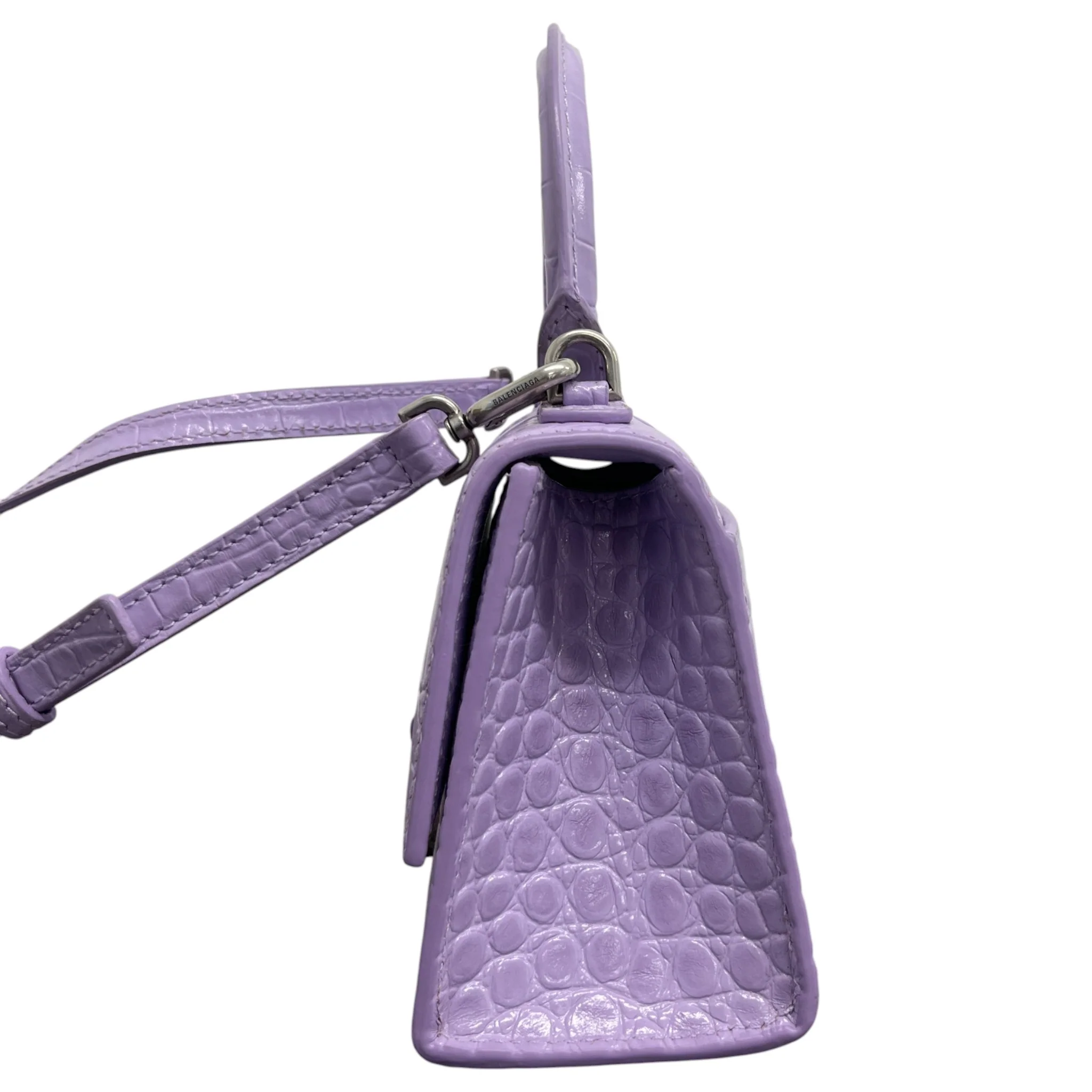 Women's Hourglass Small Bag Purple - Image 7