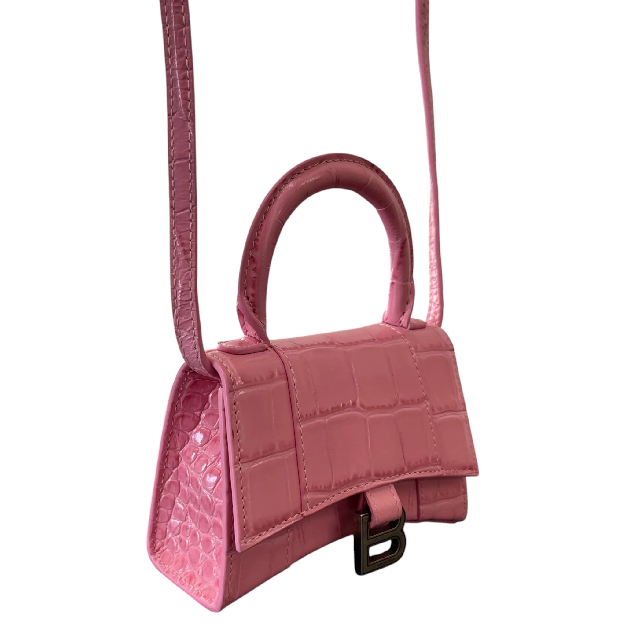 Women's Hourglass Xs Handbag Pink - Image 4