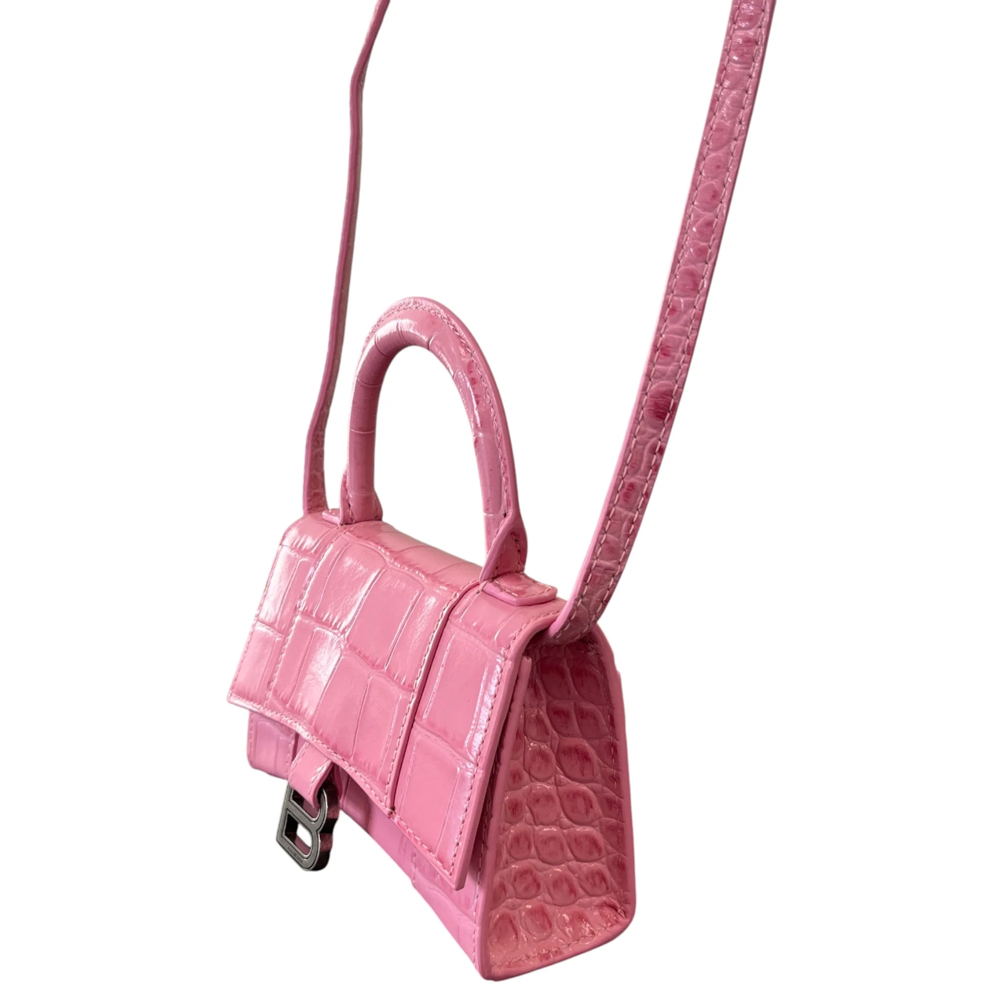 Women's Hourglass Xs Handbag Pink - Image 5
