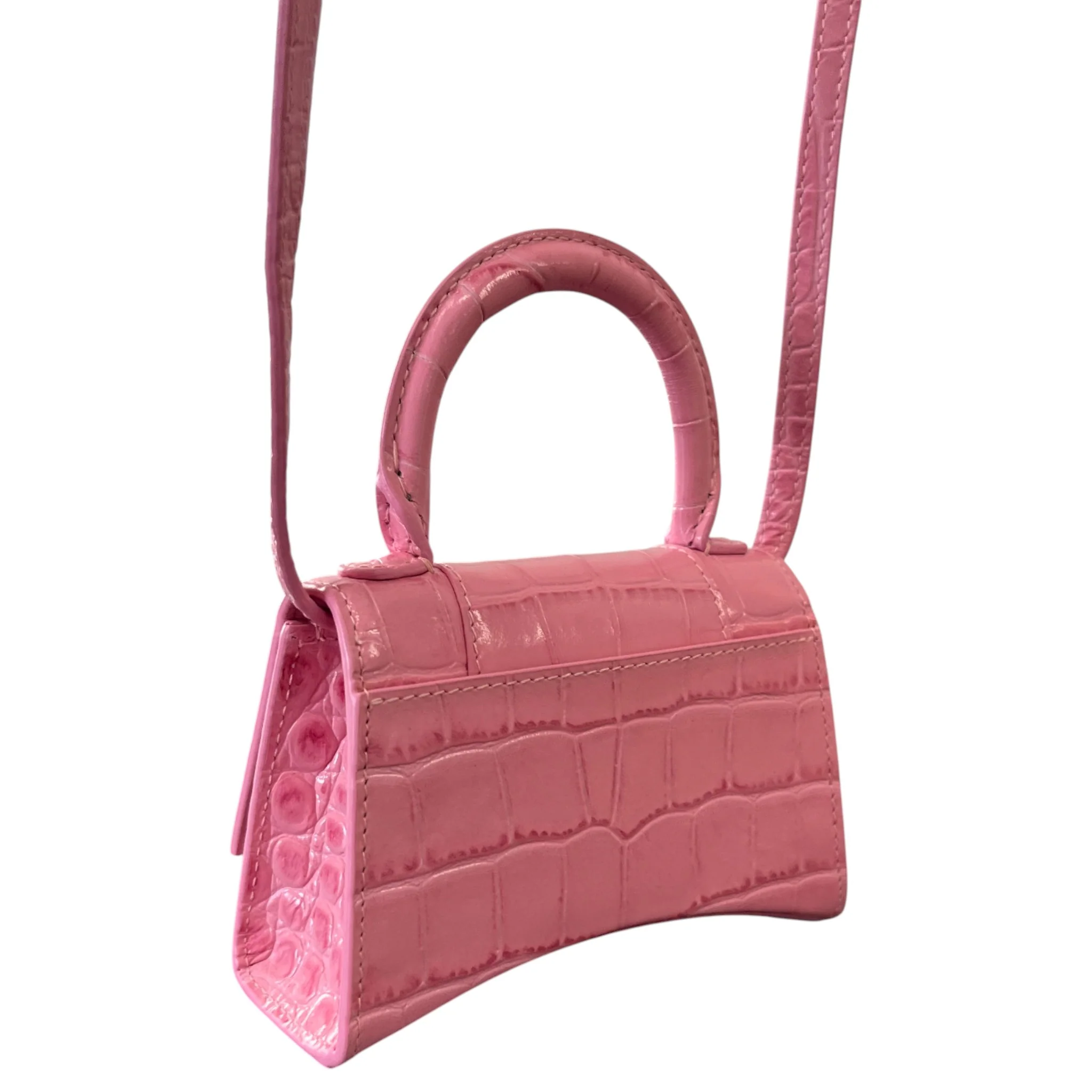 Women's Hourglass Xs Handbag Pink - Image 8