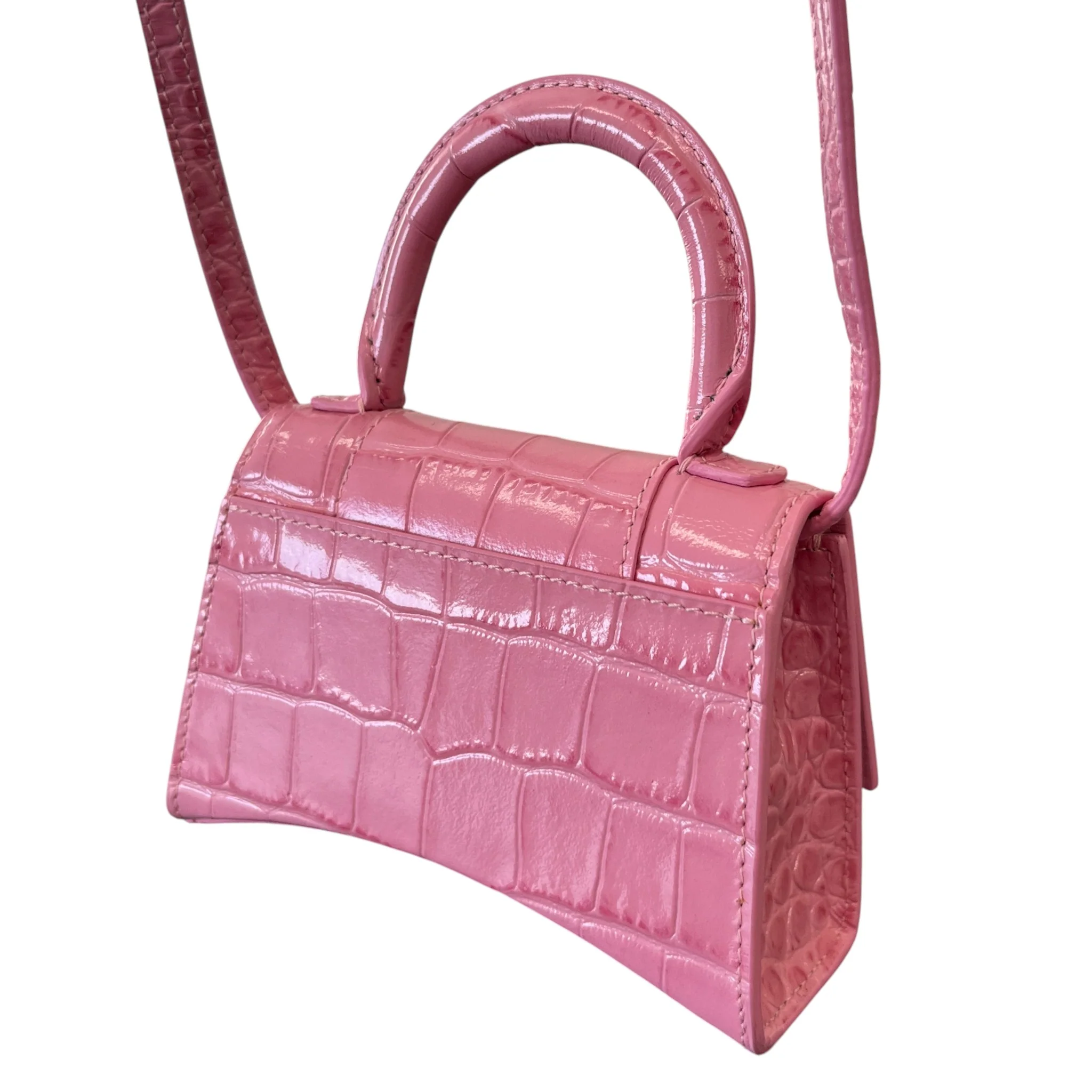 Women's Hourglass Xs Handbag Pink - Image 9