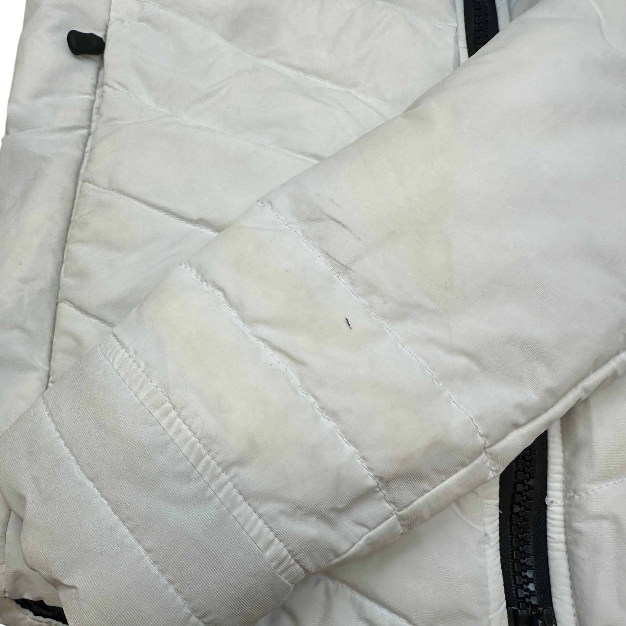 Women's Hybridge Base Down Jacket White Size M - Image 10
