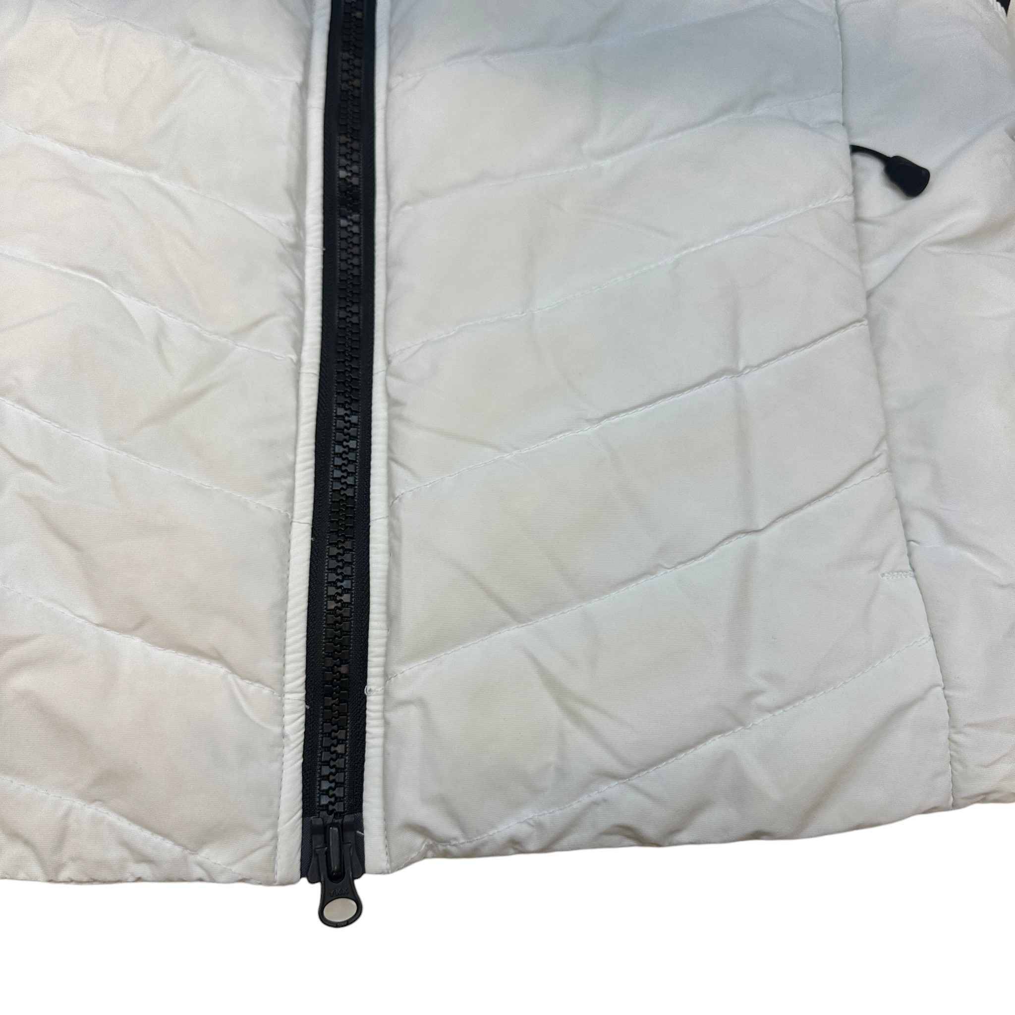 Women's Hybridge Base Down Jacket White Size M - Image 11
