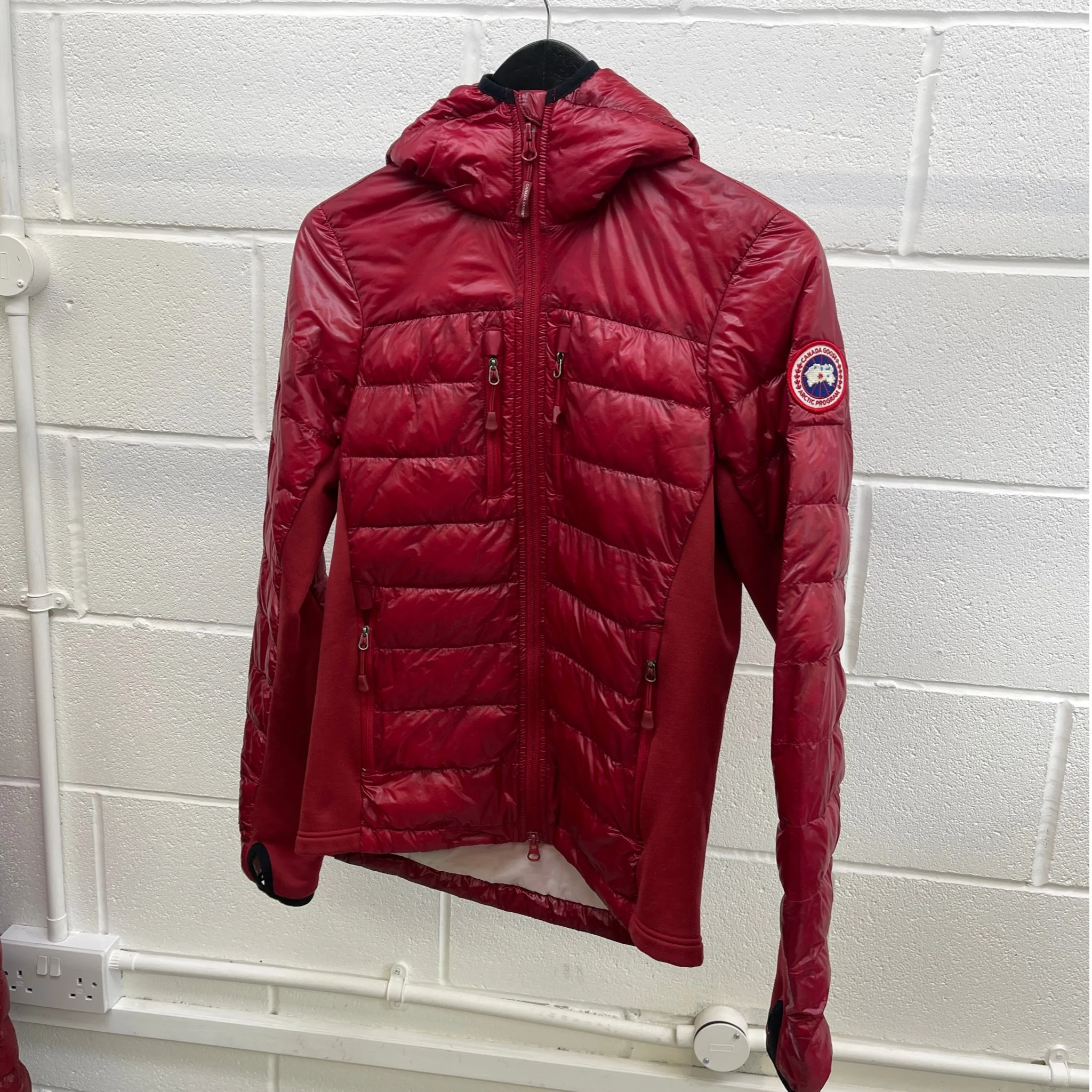 Women's Hybridge Lite Jacket Red Size S - Image 8