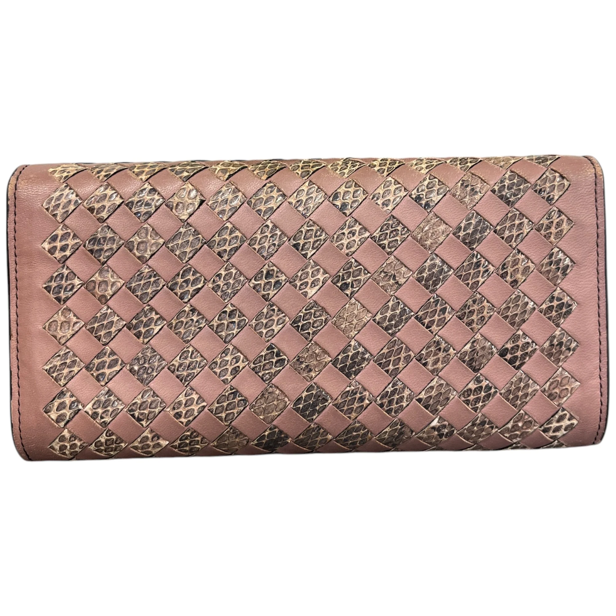 Women's Inrecciato Purse Pink - Image 3