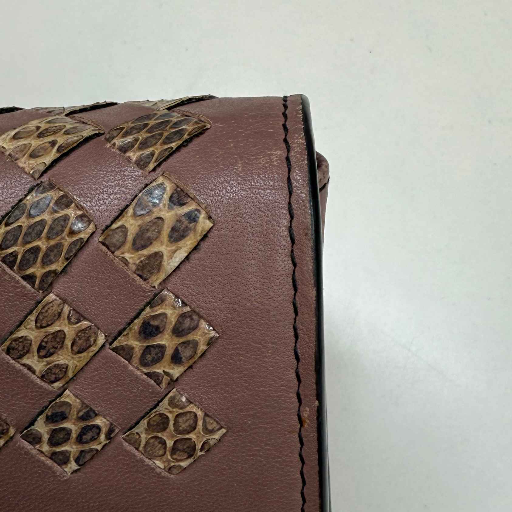 Women's Inrecciato Purse Pink - Image 8