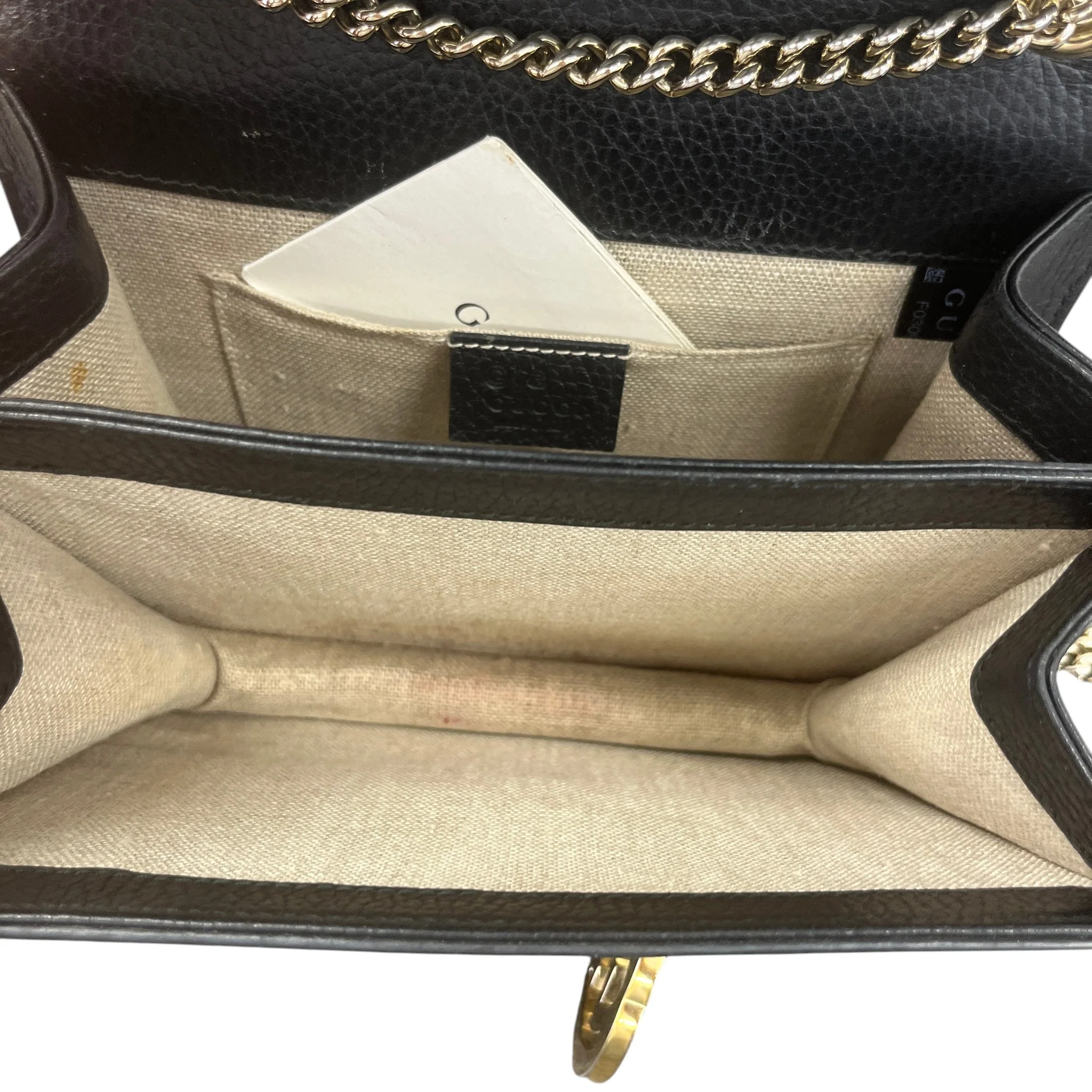 Women's Interlocking G Bag Black - Image 10