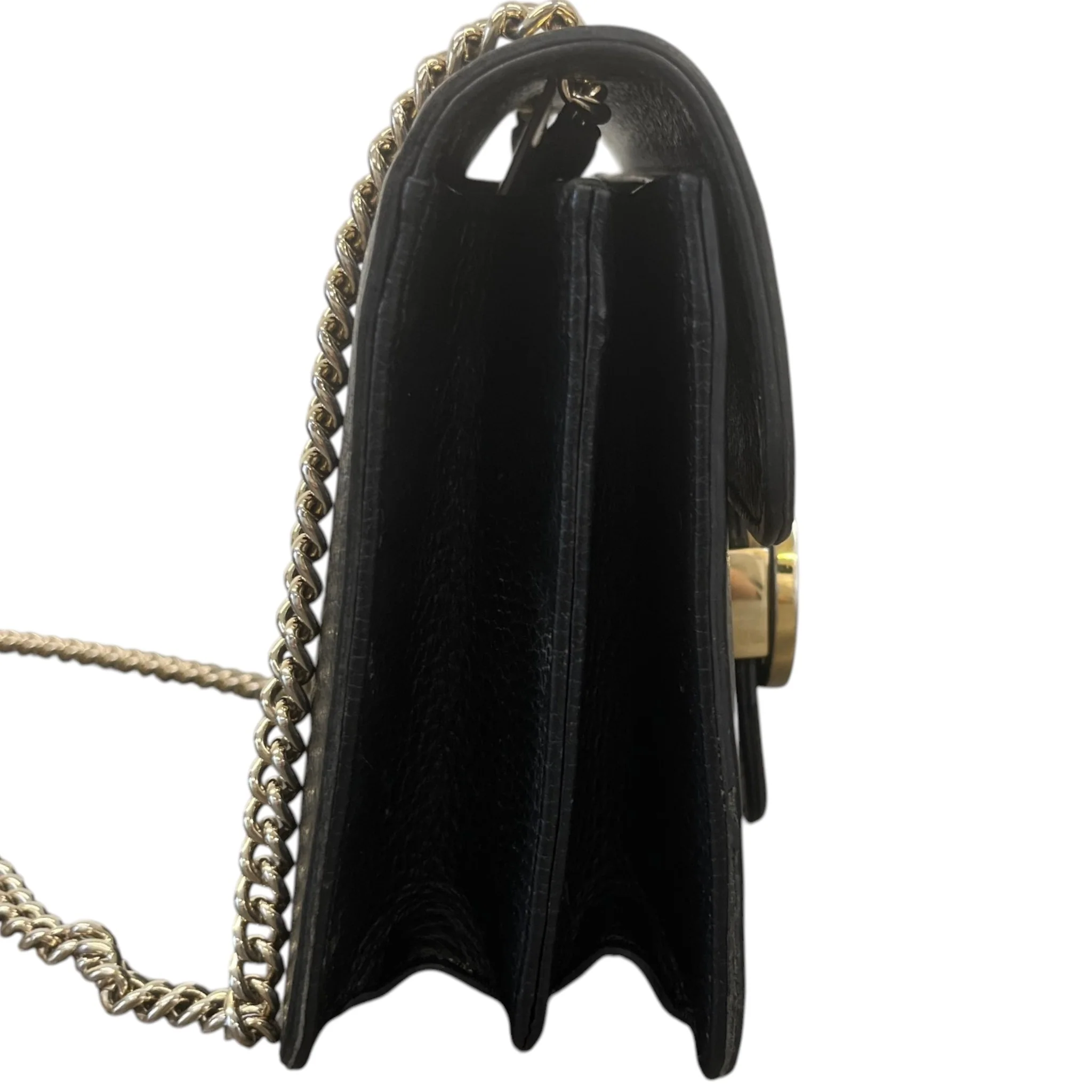 Women's Interlocking G Bag Black - Image 6