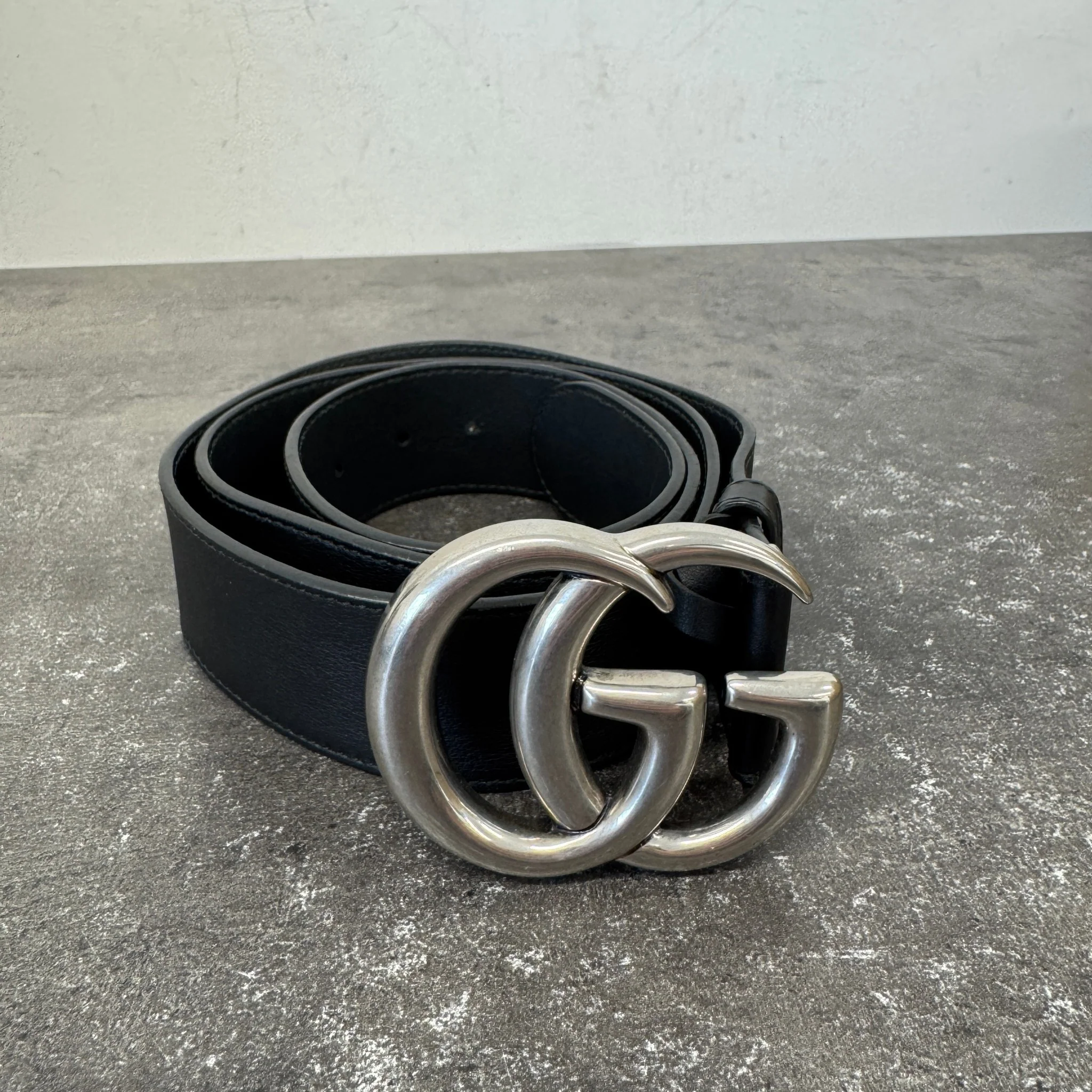 Women's Interlocking G Belt Black - Image 11