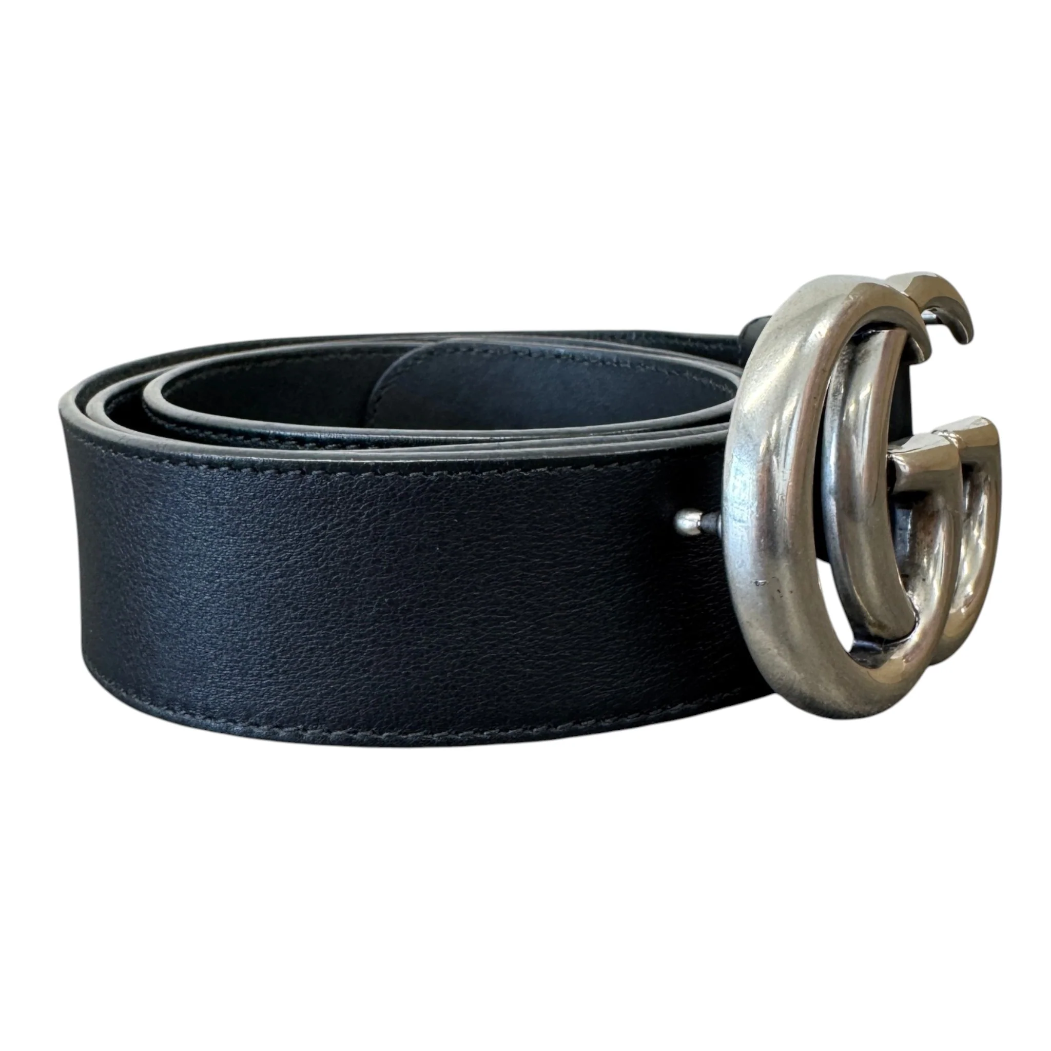 Women's Interlocking G Belt Black - Image 2