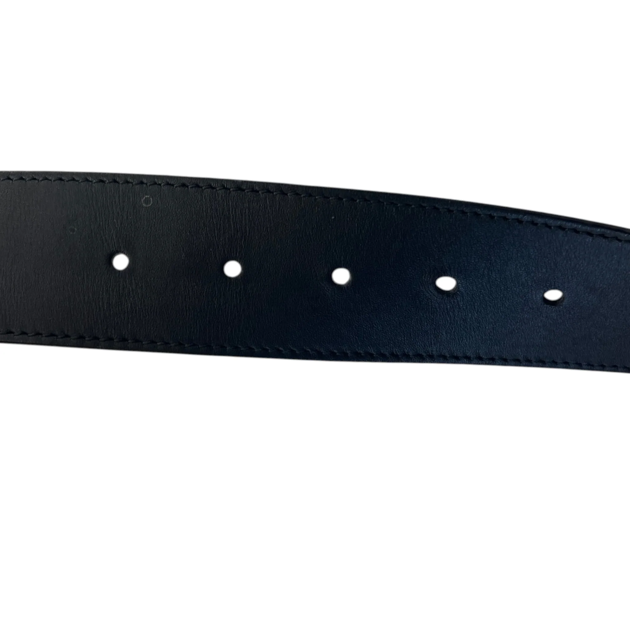 Women's Interlocking G Belt Black Size 85CM / UK 10 - Image 7