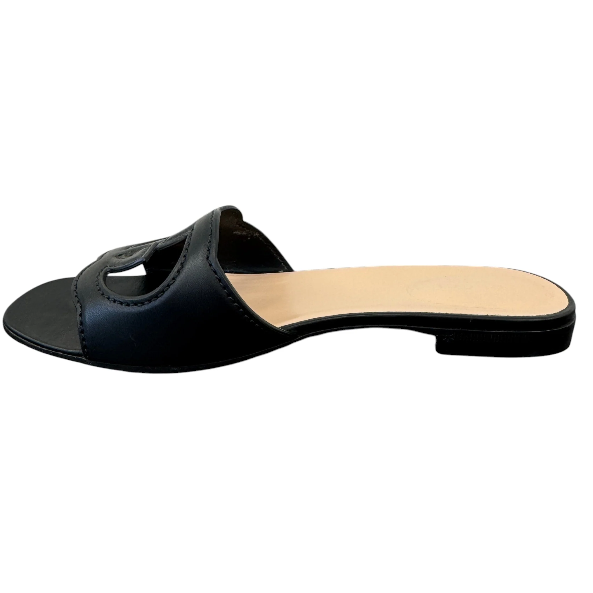 Women's Interlocking G Sandals Black Size EU 39 / UK 6 - Image 2