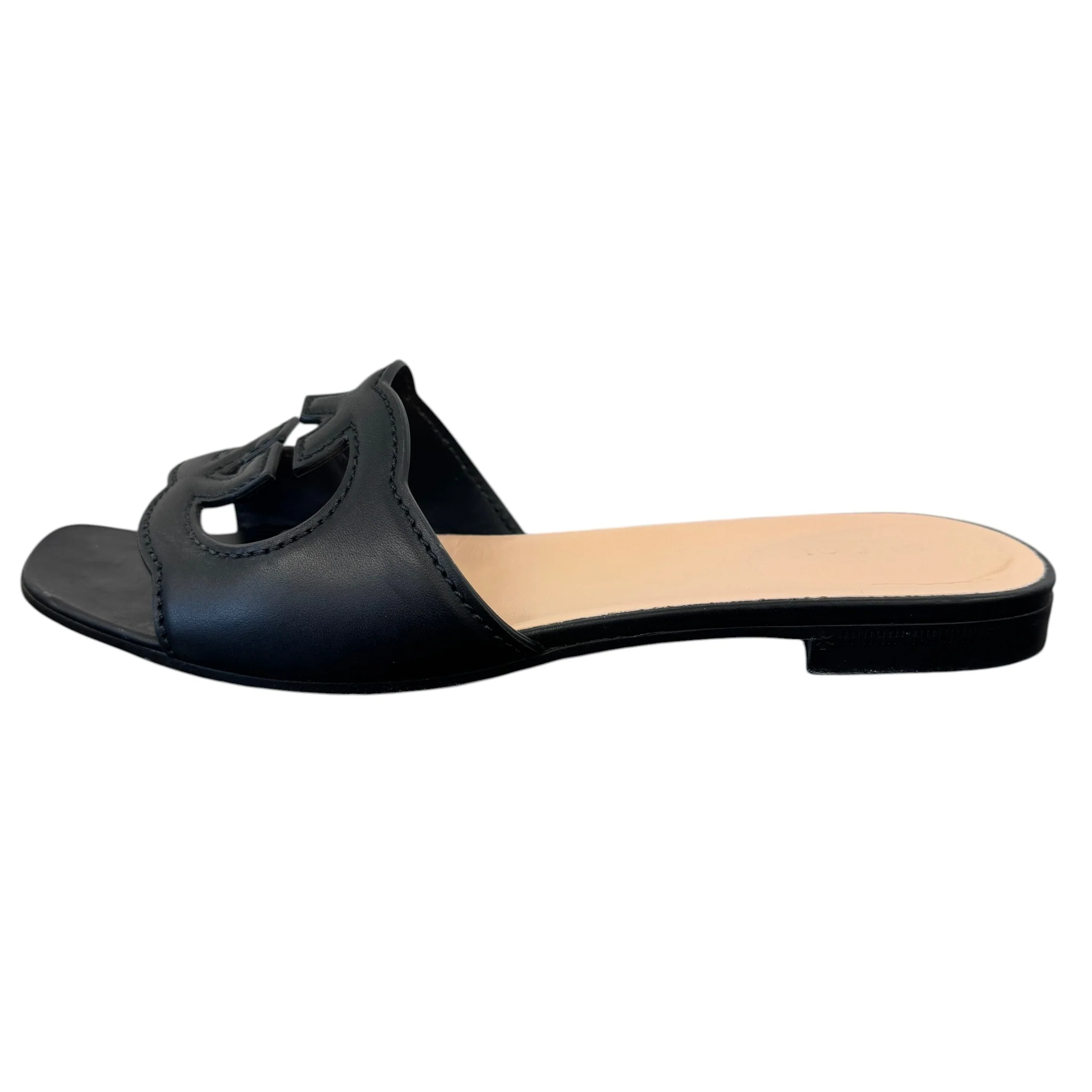 Women's Interlocking G Sandals Black Size EU 39 / UK 6 - Image 4