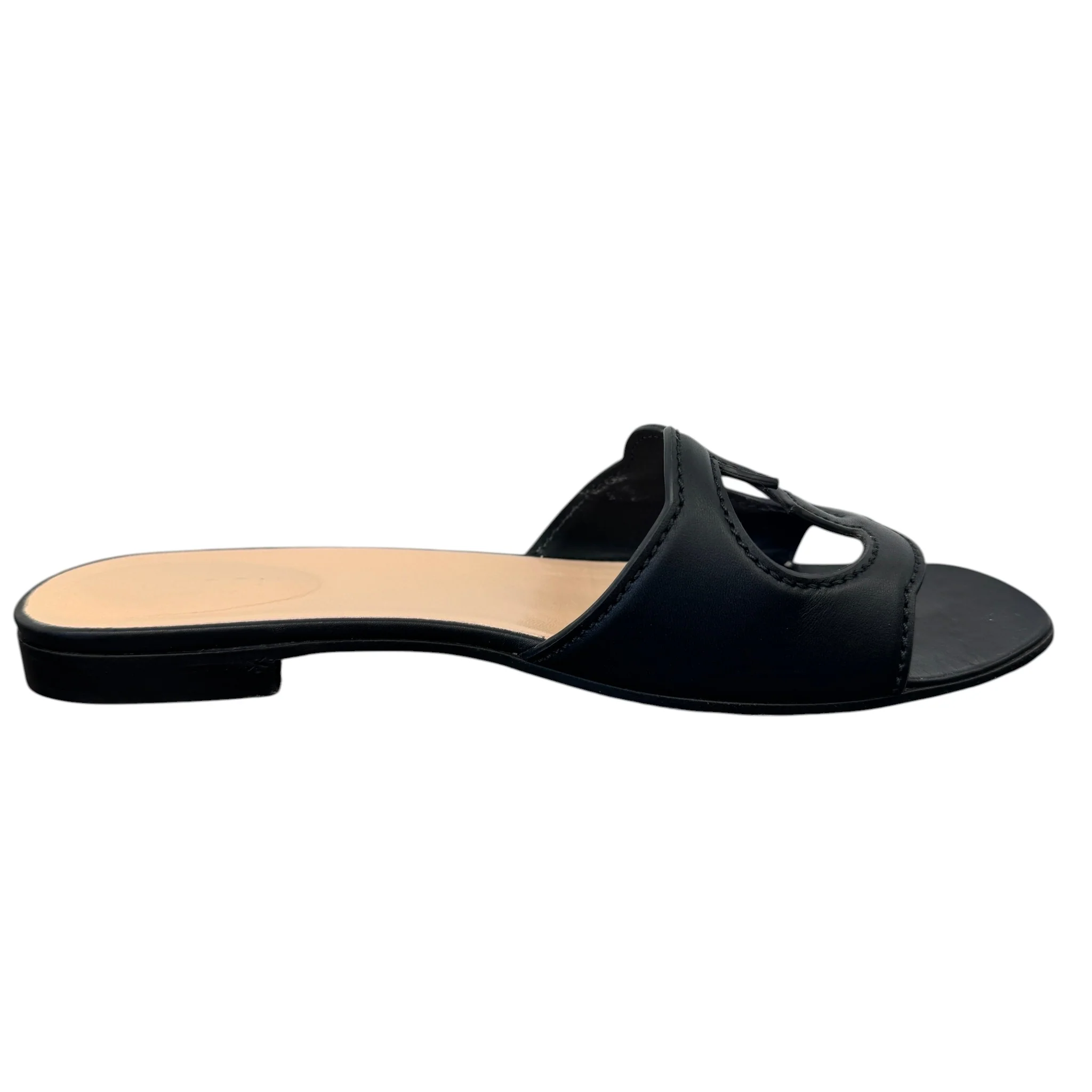 Women's Interlocking G Sandals Black Size EU 39 / UK 6 - Image 5