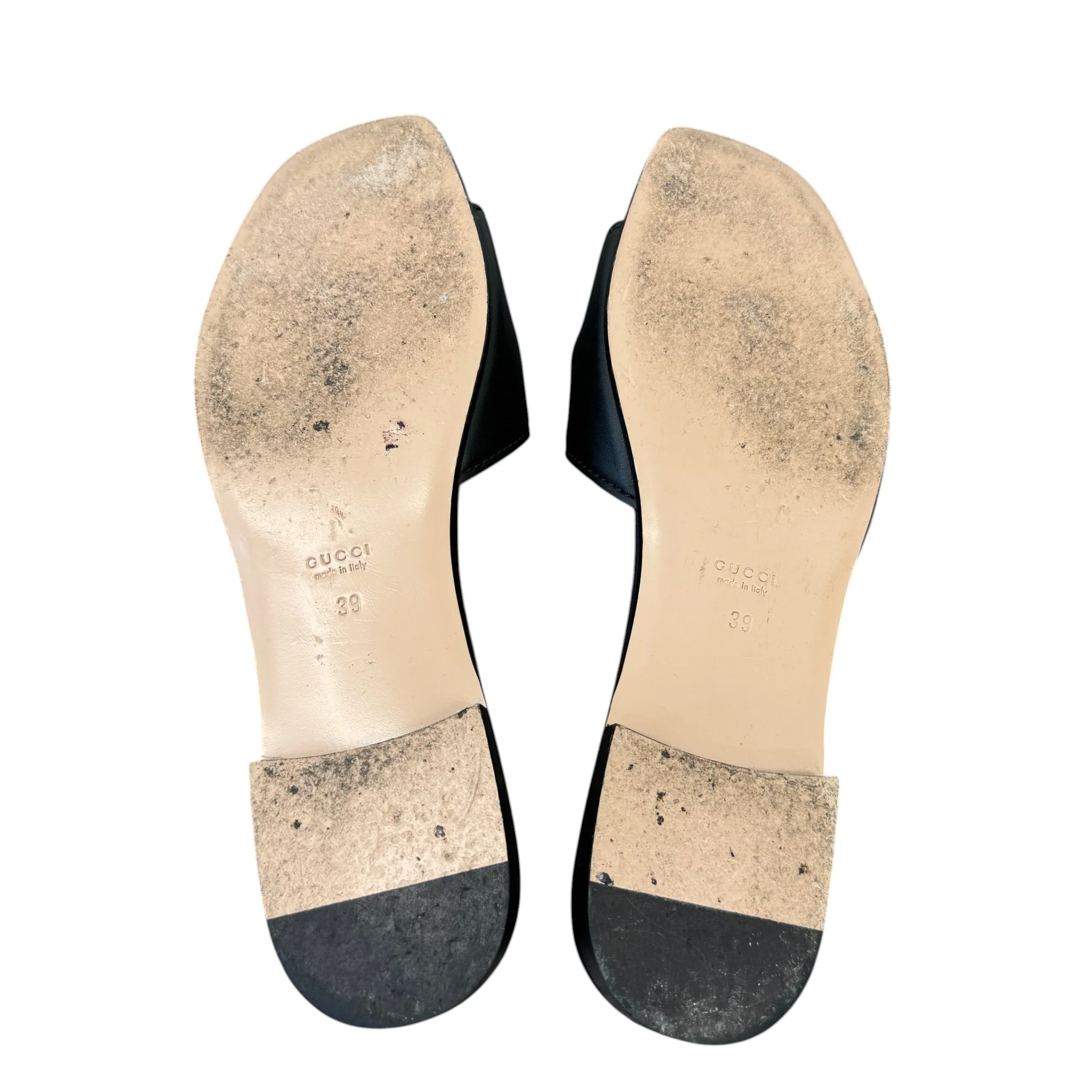 Women's Interlocking G Sandals Black Size EU 39 / UK 6 - Image 9