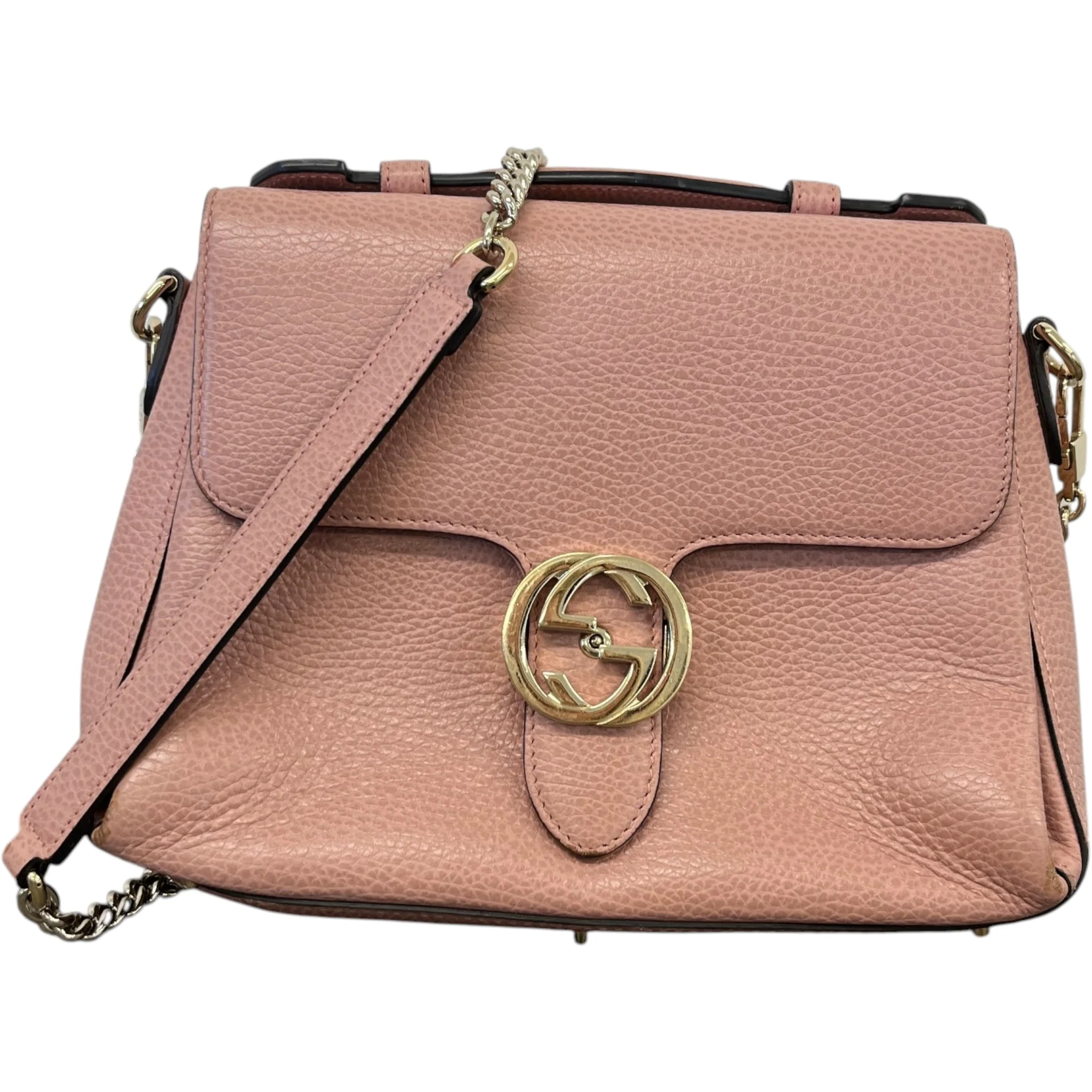 Women's Interlocking G Small Bag Pink