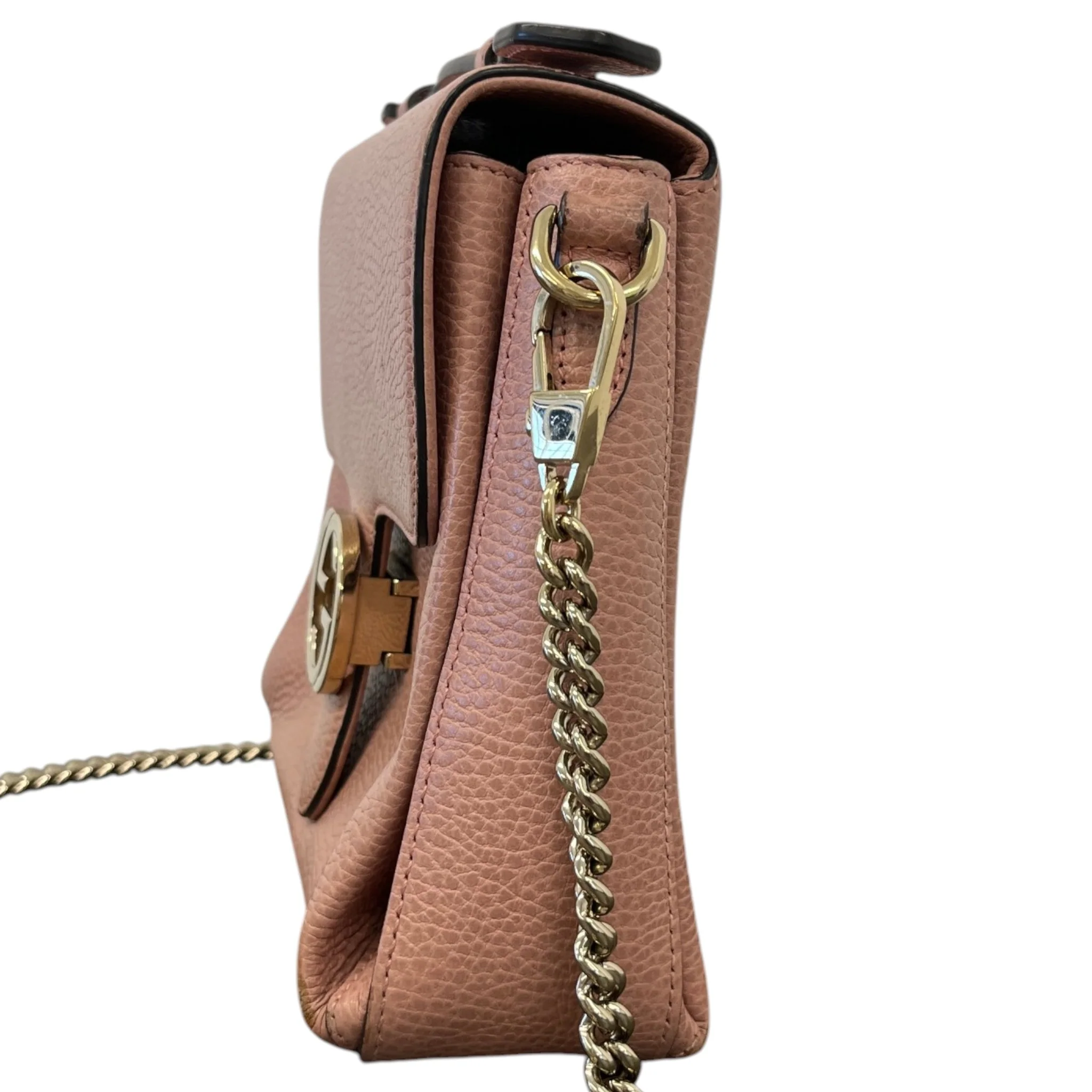 Women's Interlocking G Small Bag Pink - Image 6