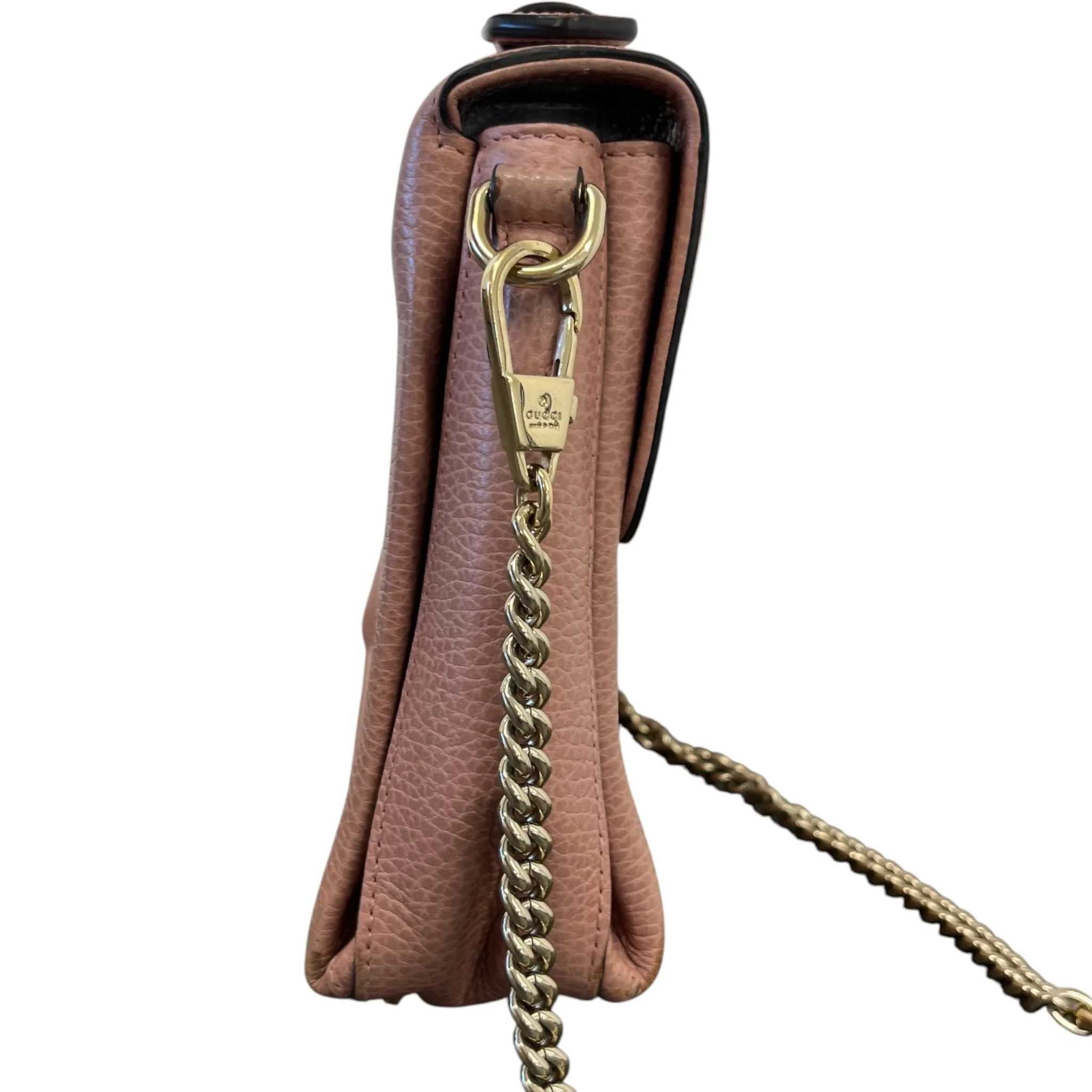 Women's Interlocking G Small Bag Pink - Image 7