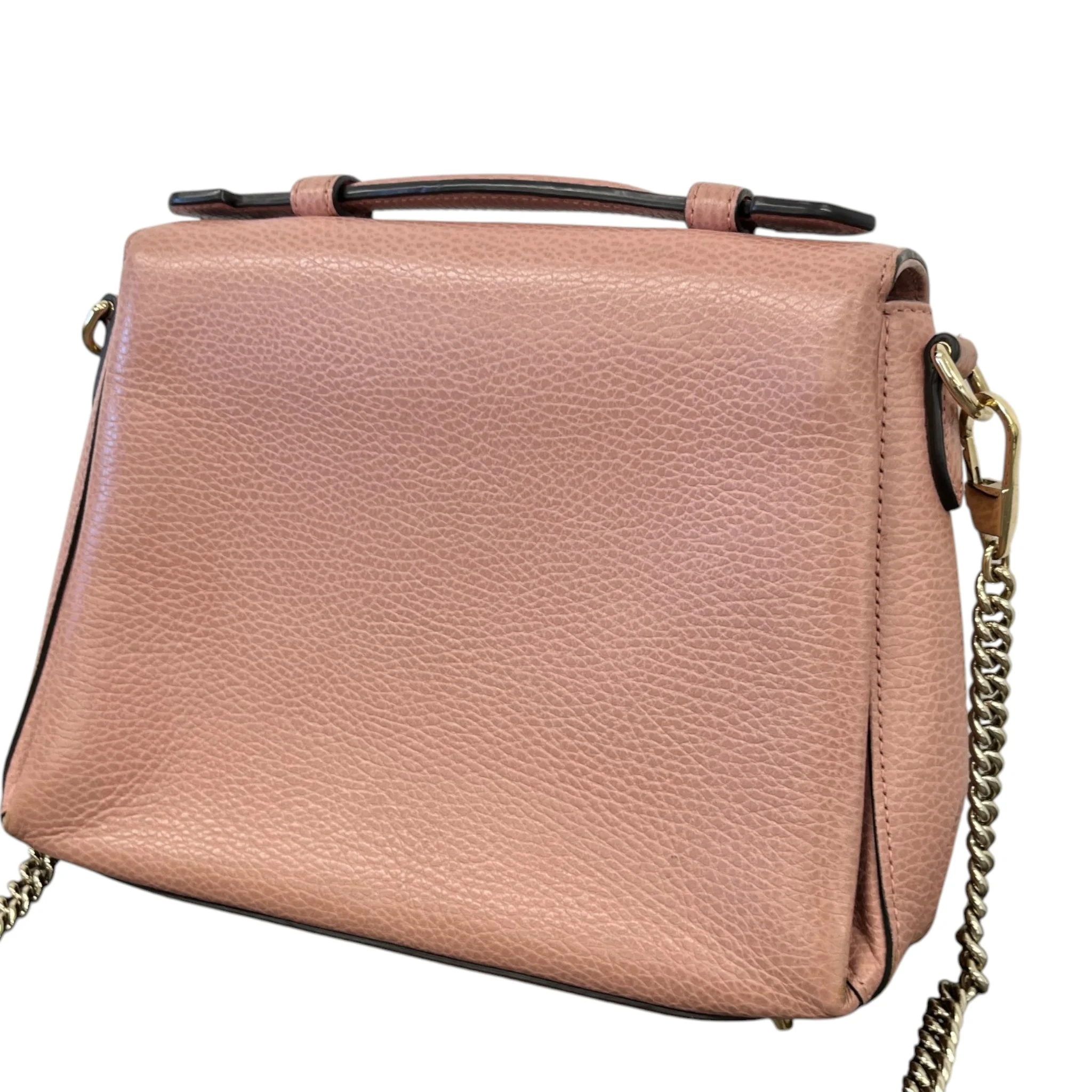 Women's Interlocking G Small Bag Pink - Image 9
