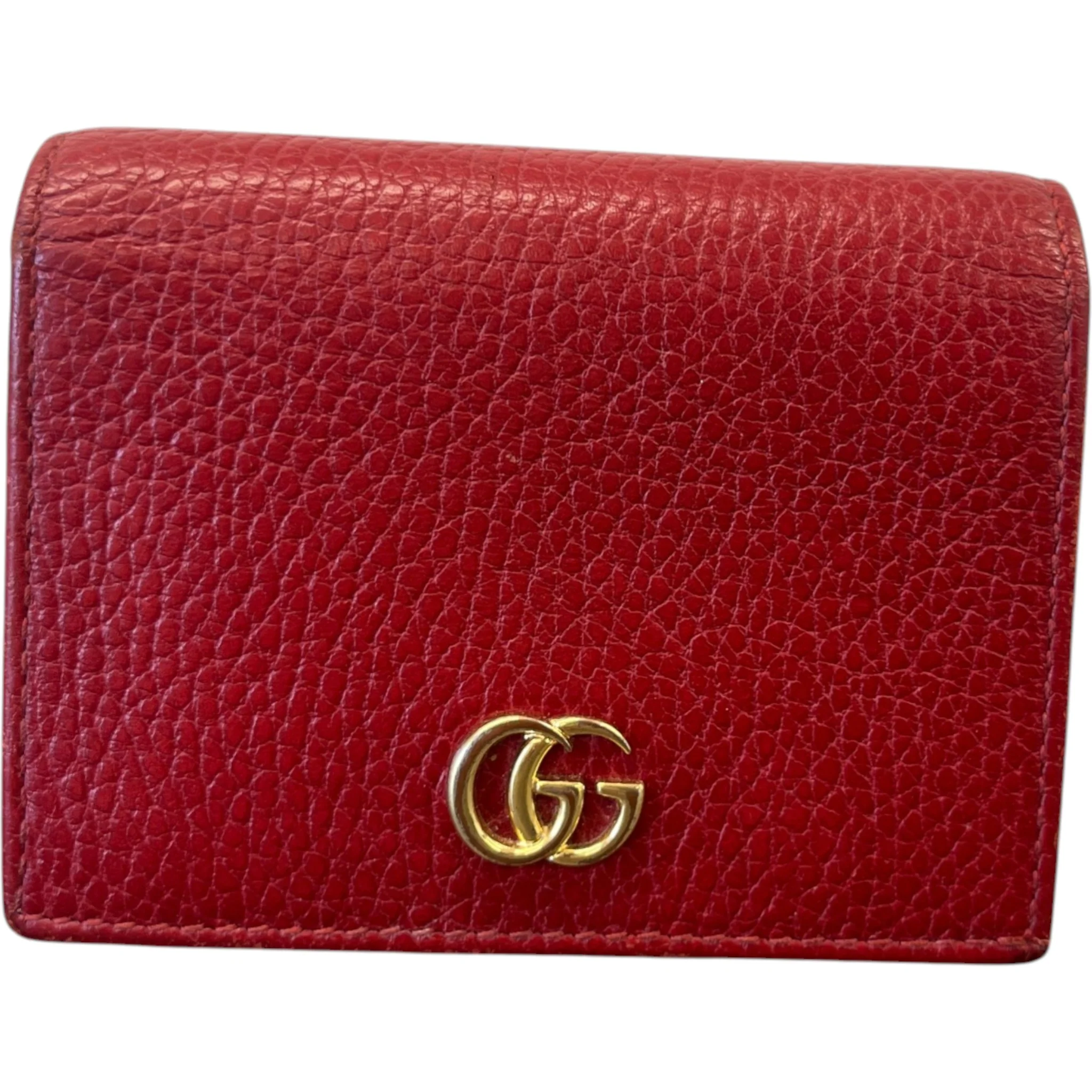 Women's Interlocking G Wallet Red
