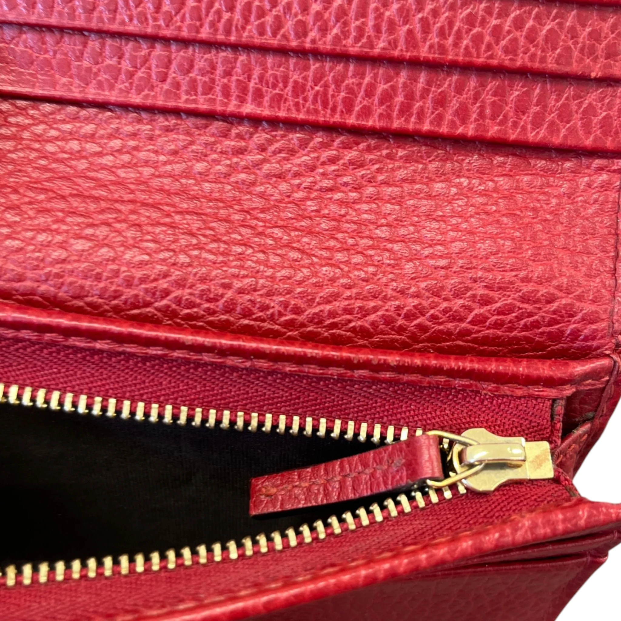 Women's Interlocking G Wallet Red - Image 10