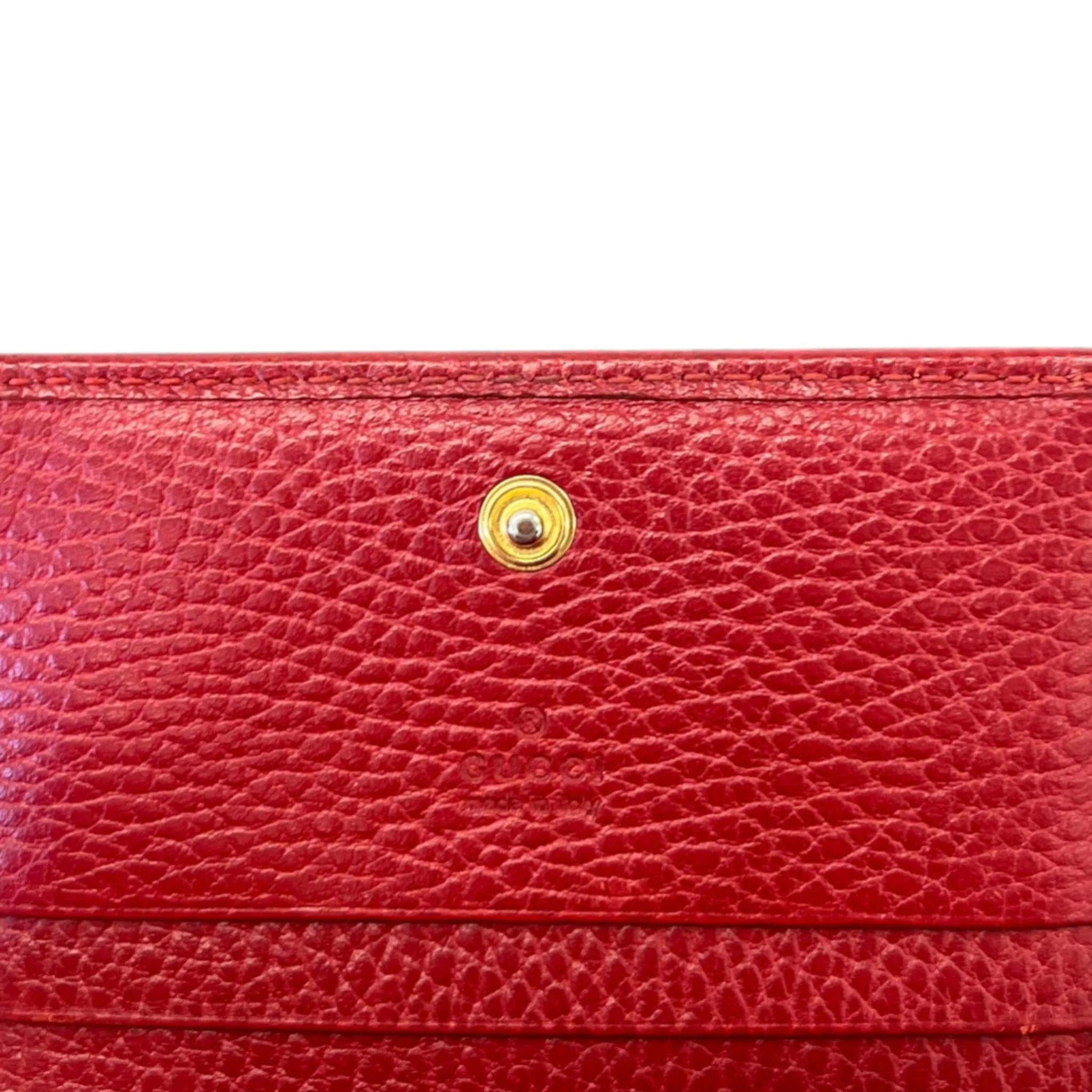 Women's Interlocking G Wallet Red - Image 11