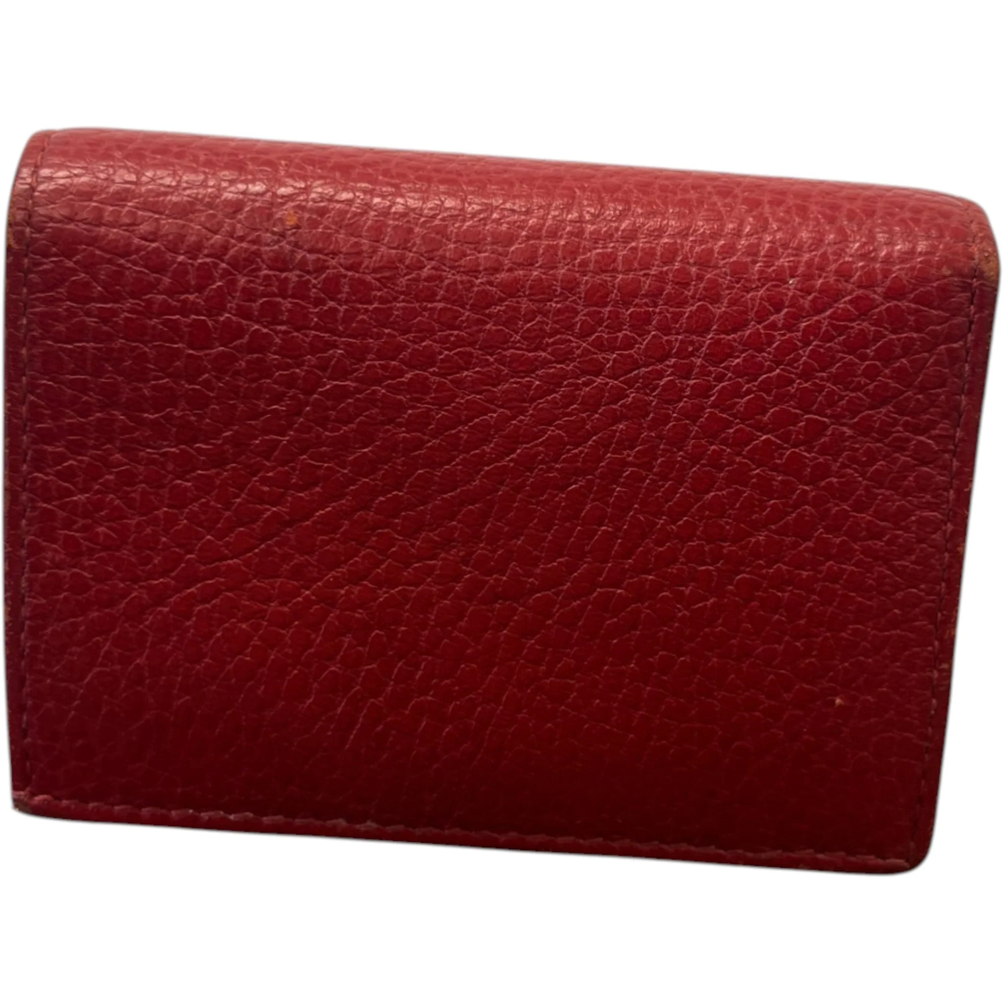 Women's Interlocking G Wallet Red - Image 2