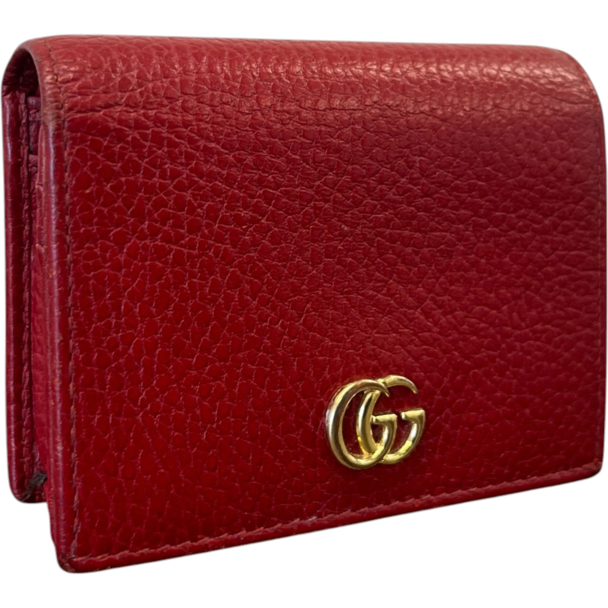 Women's Interlocking G Wallet Red - Image 3