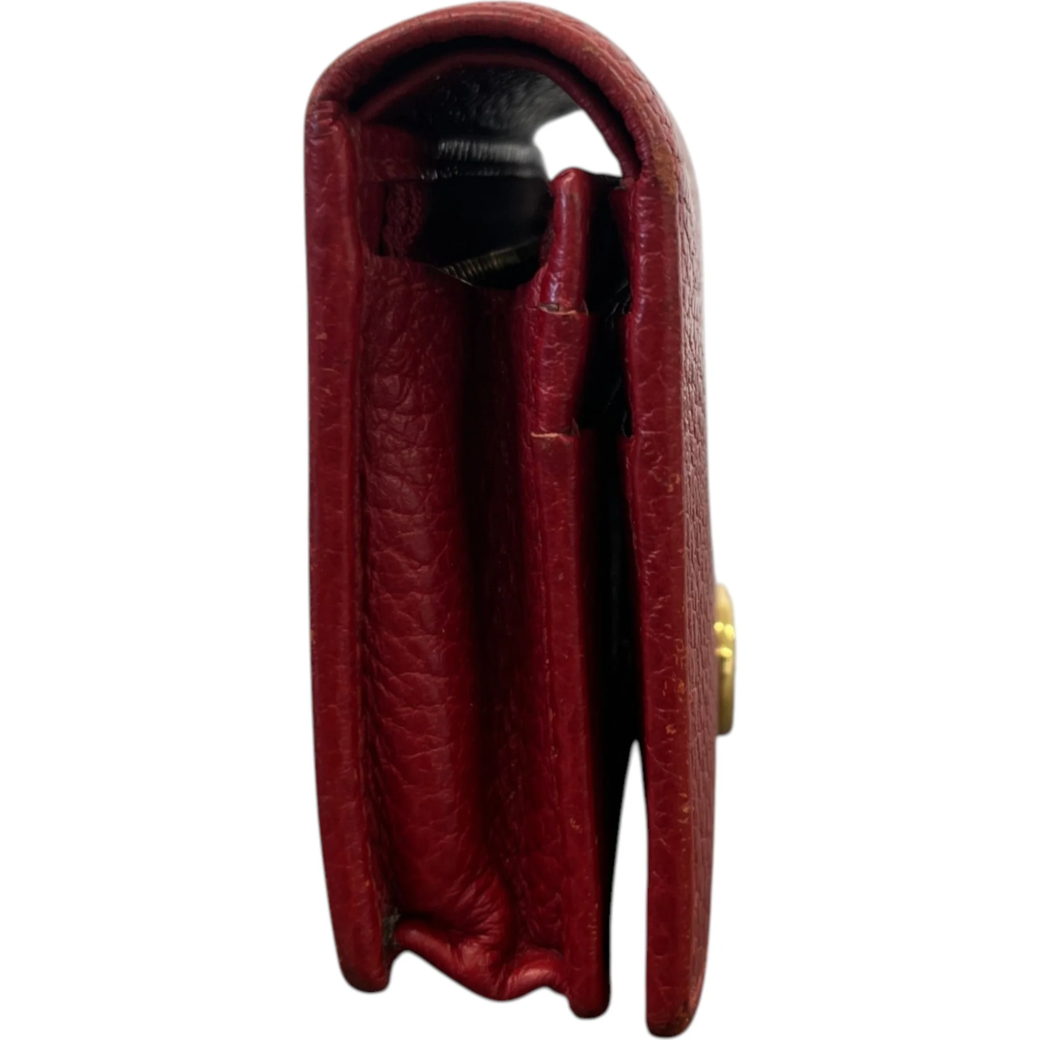 Women's Interlocking G Wallet Red - Image 5