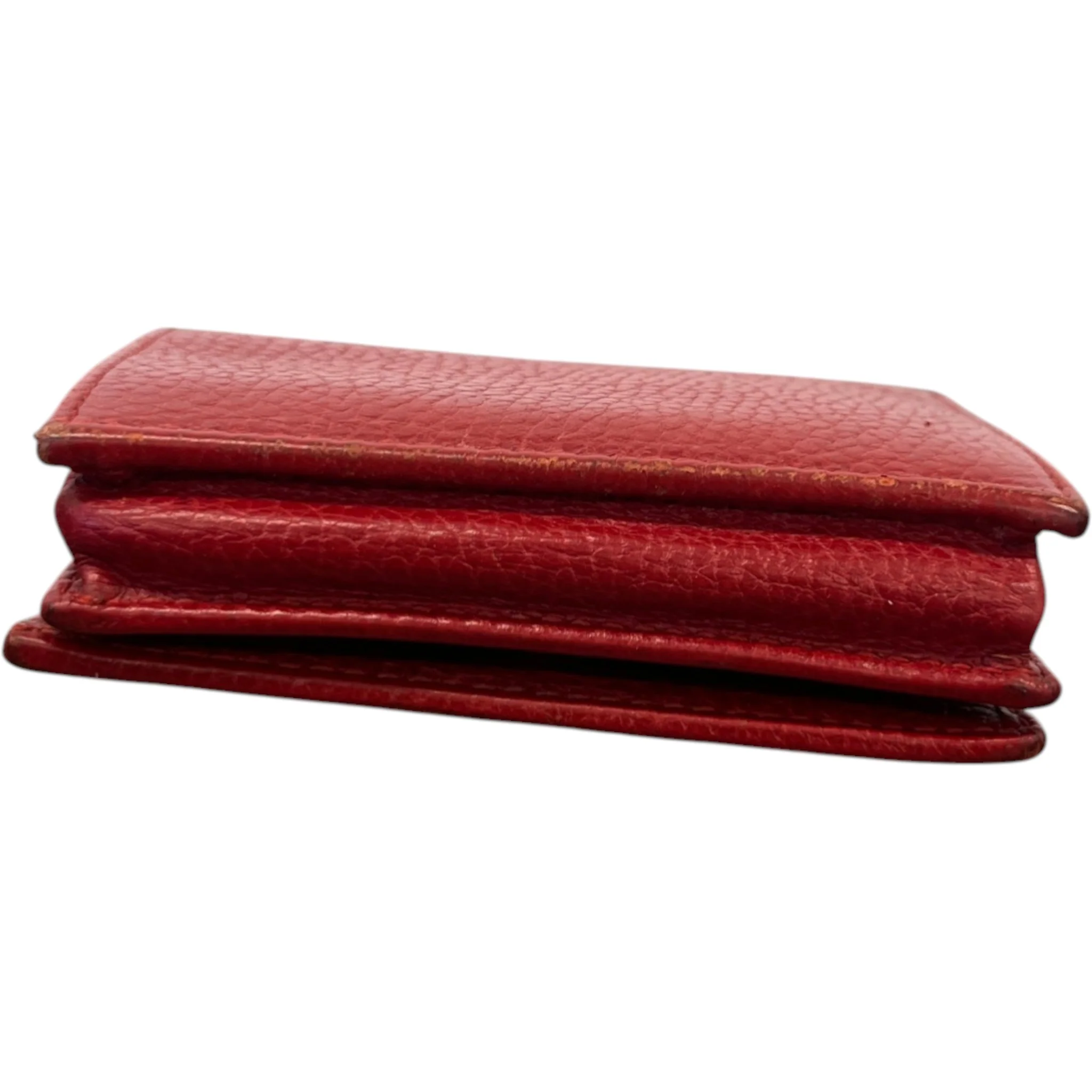 Women's Interlocking G Wallet Red - Image 9