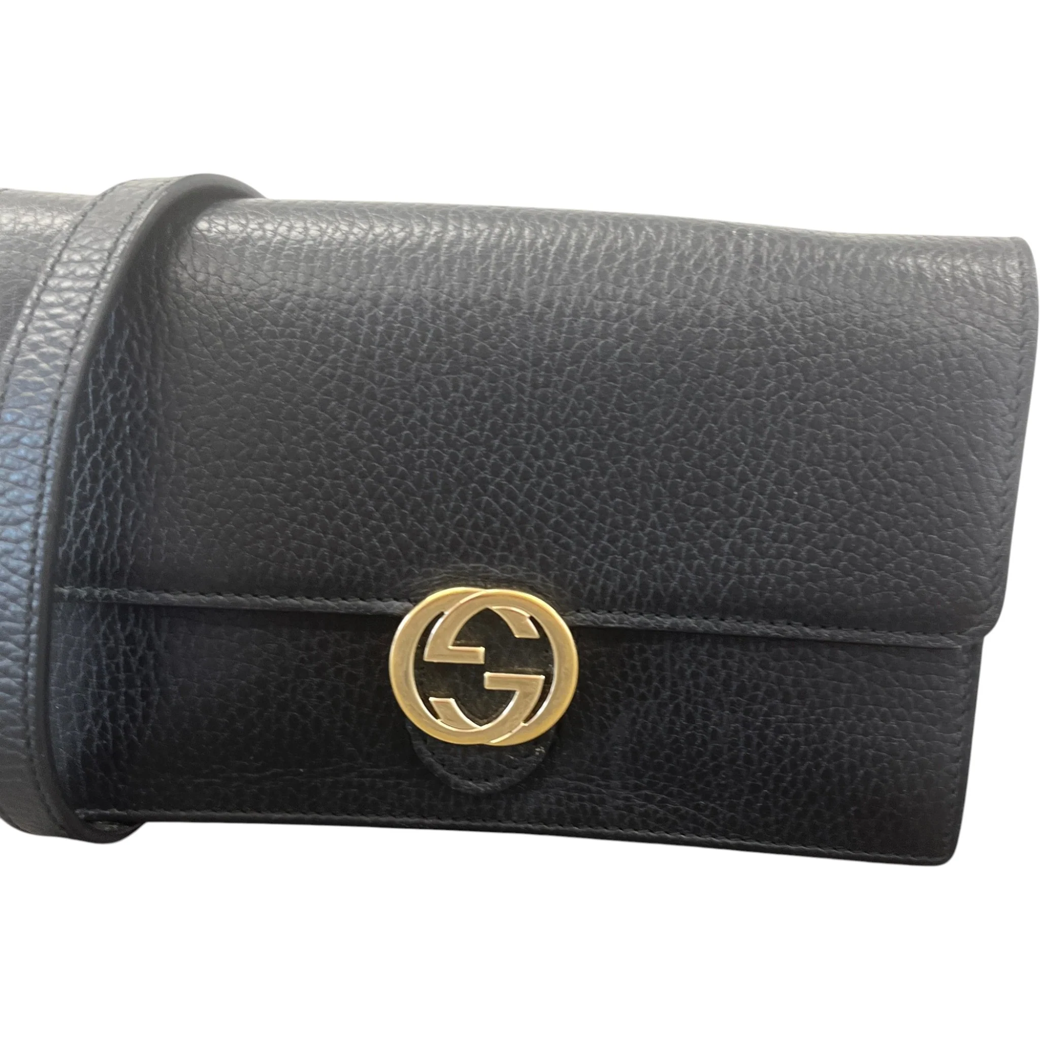 Women's Interlocking G Woc Bag Black - Image 11