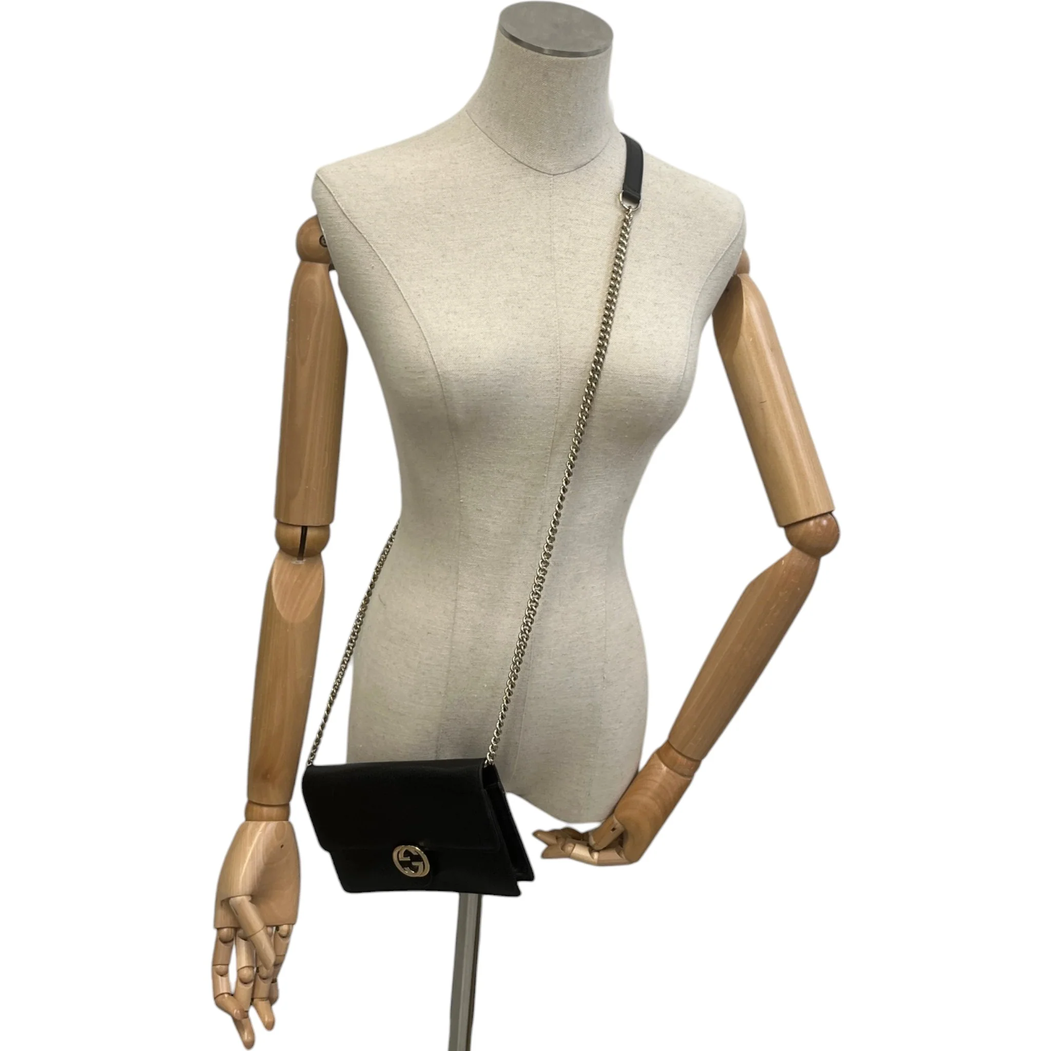 Women's Interlocking G Woc Bag Black - Image 2