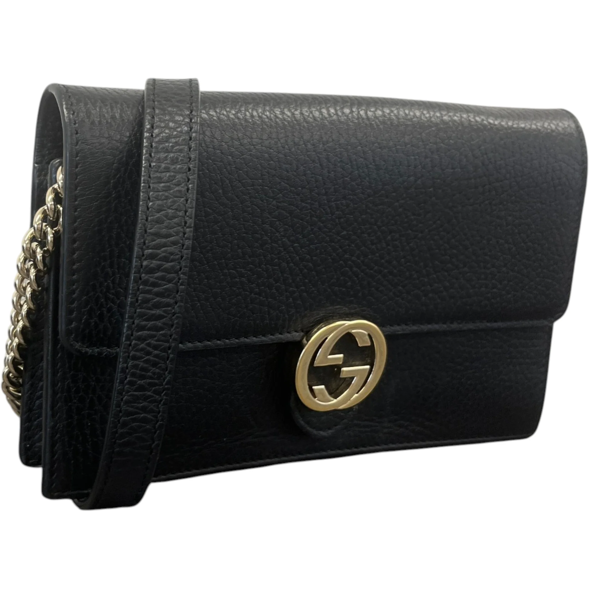 Women's Interlocking G Woc Bag Black - Image 4