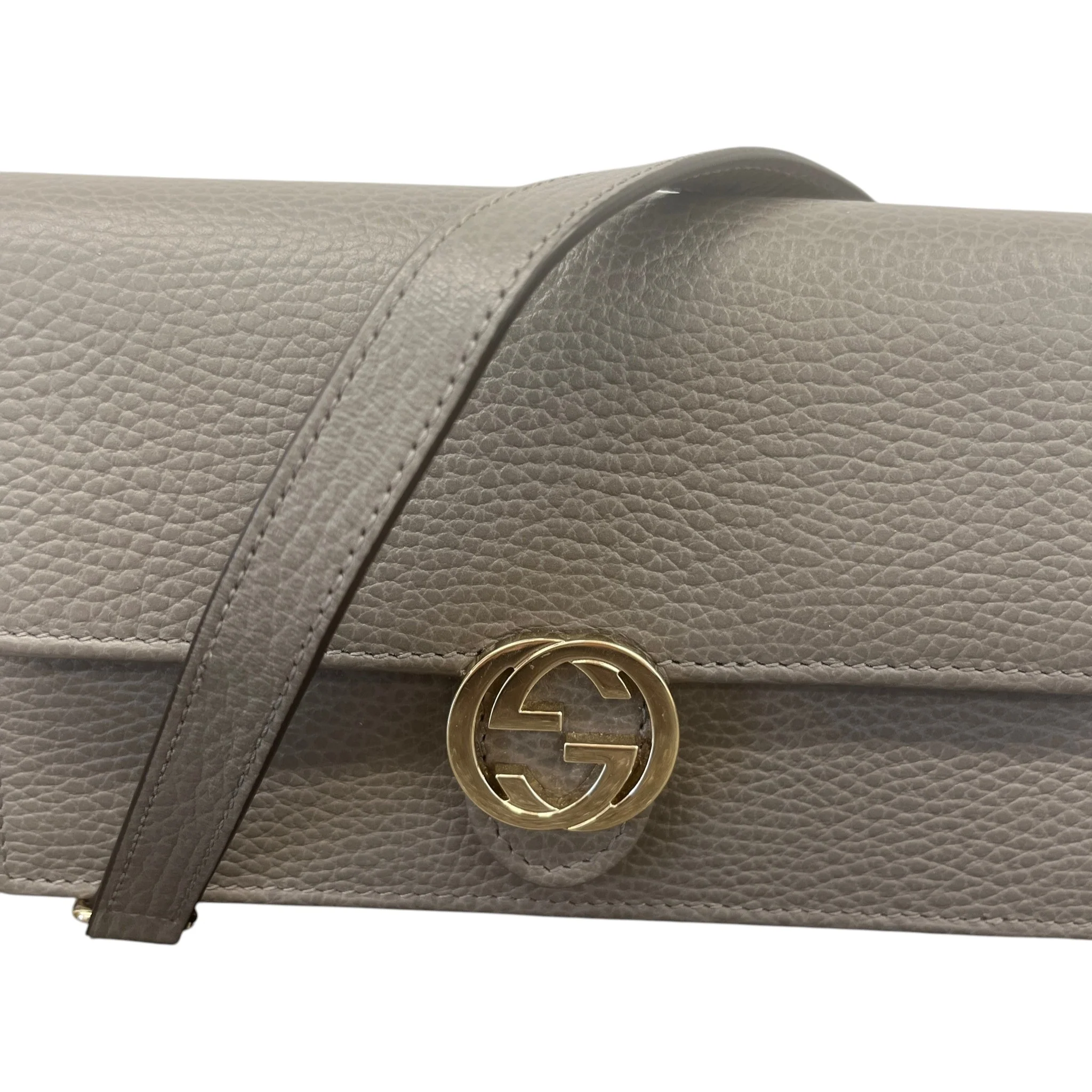 Women's Interlocking G Woc Bag Grey - Image 13